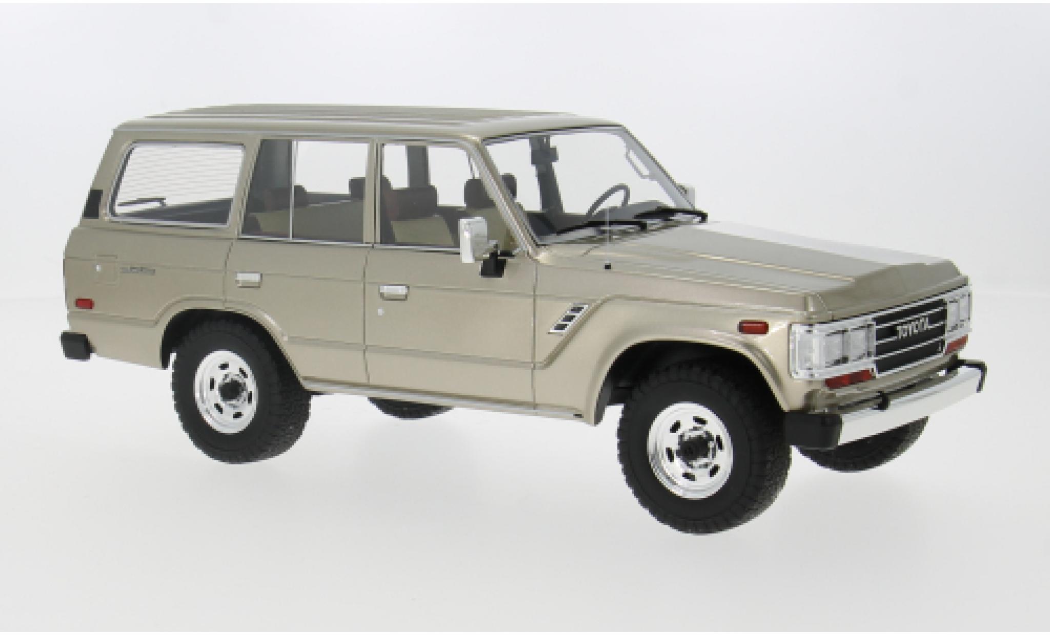 Toyota Land Cruiser 1/18 Lucky Step Models (J60) bronze 1987 1:18 modelauto