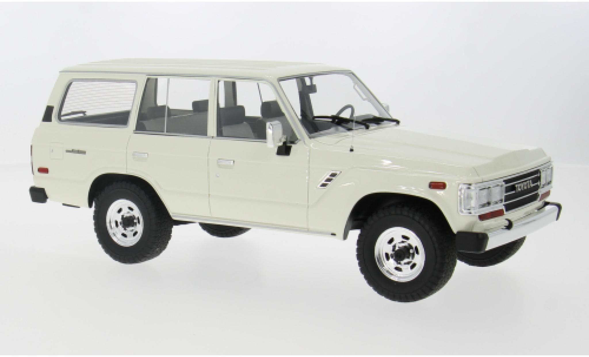 Toyota Land Cruiser 1/18 Lucky Step Models (J60) wit 1987 1:18 modelauto