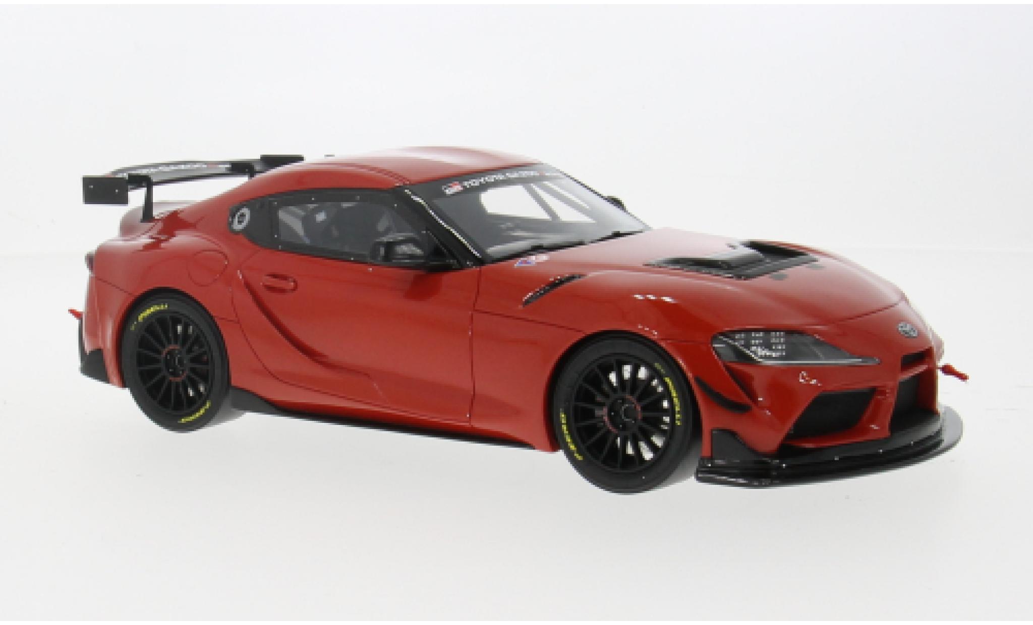 Toyota Supra 1/18 Ottomobile GT4 100 Edition oranje 2023 1:18 modelauto