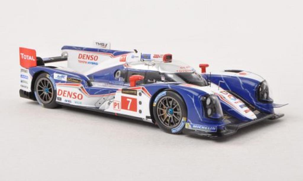 Toyota TS030 1/43 Spark Hybrid No.7 Denso 24h Le Mans 2013 /A.Wurz modelauto