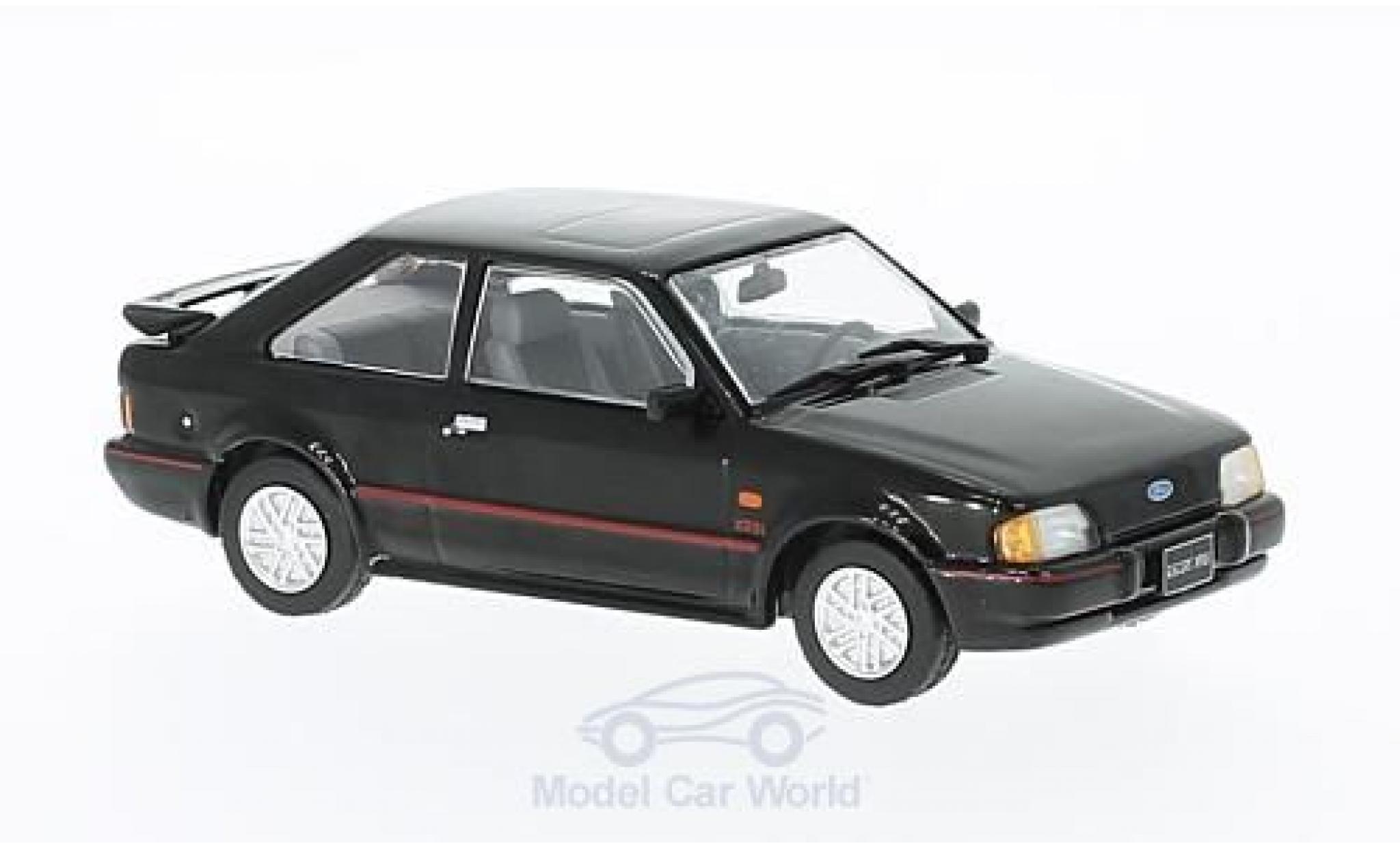 Ford Escort 1/43 Triple 9 Collection XR3i zwart 1990 modelauto