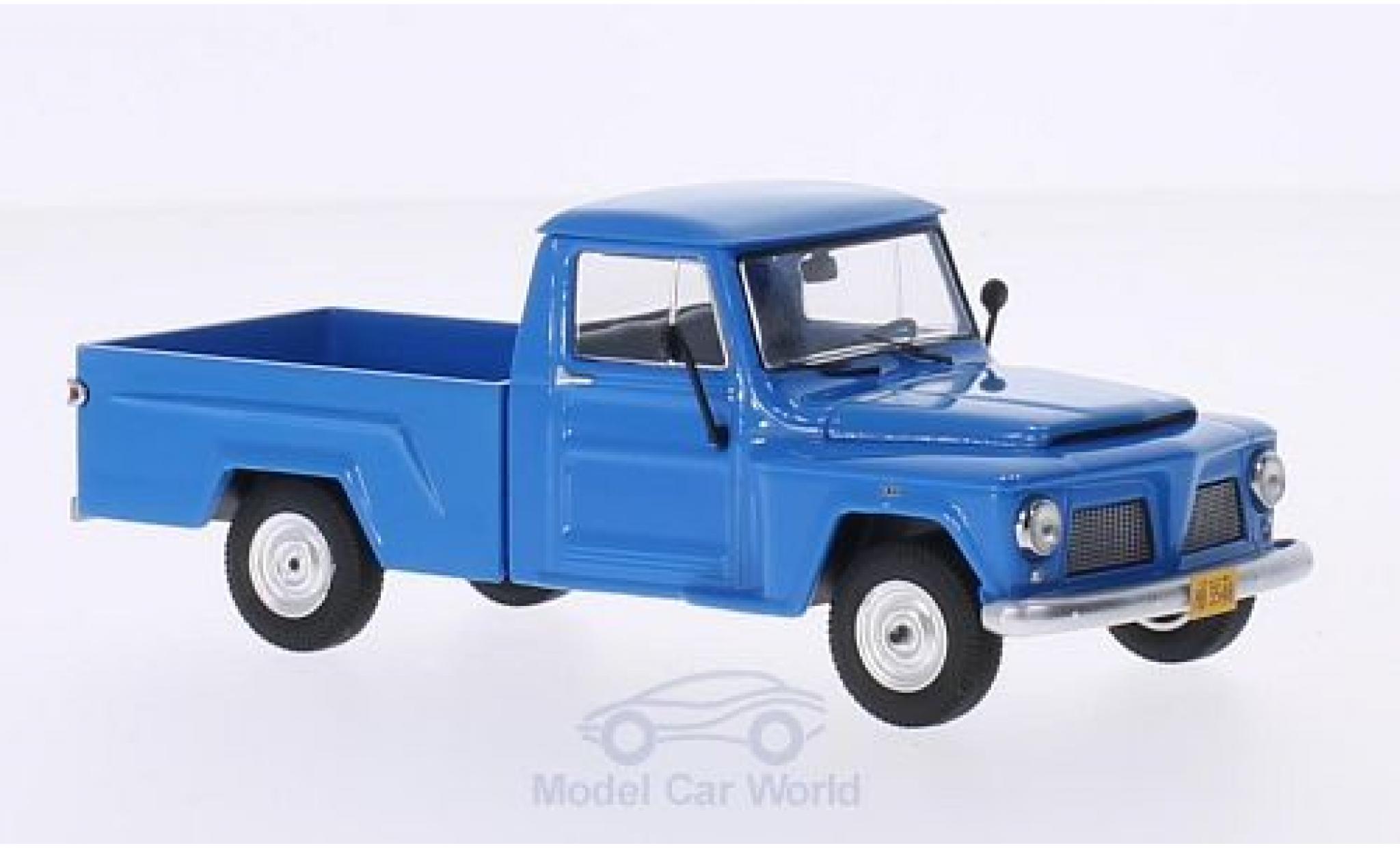 Ford F-75 1/43 Triple 9 Collection Pick Up blauw 1980 modelauto