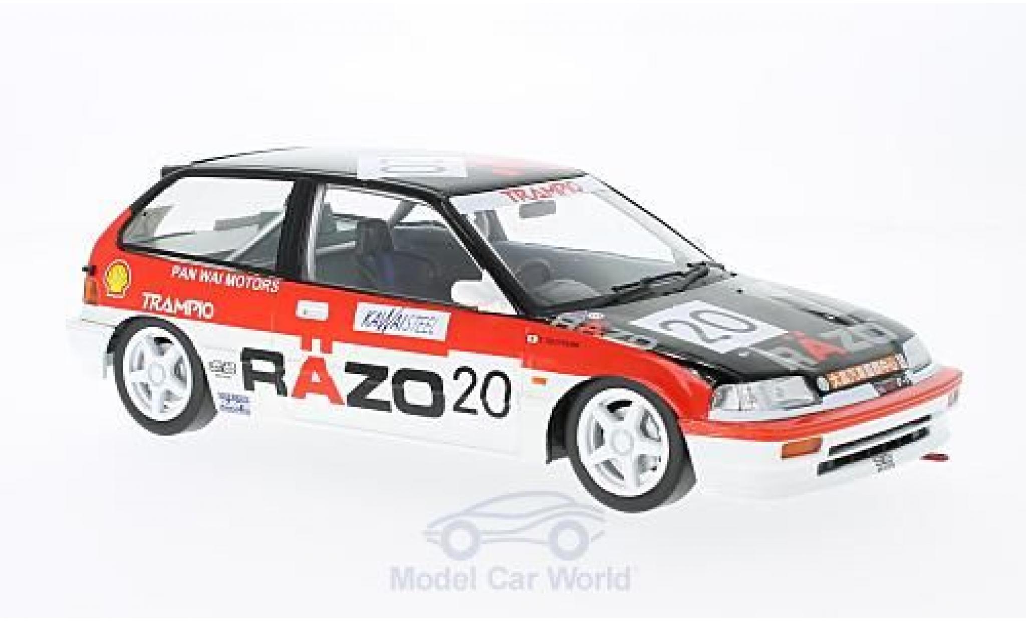 Honda Civic 1/18 Triple 9 Collection EF3 RHD No.20 Razo Trampio GP Macau 1989 ohne Vitrine modelauto