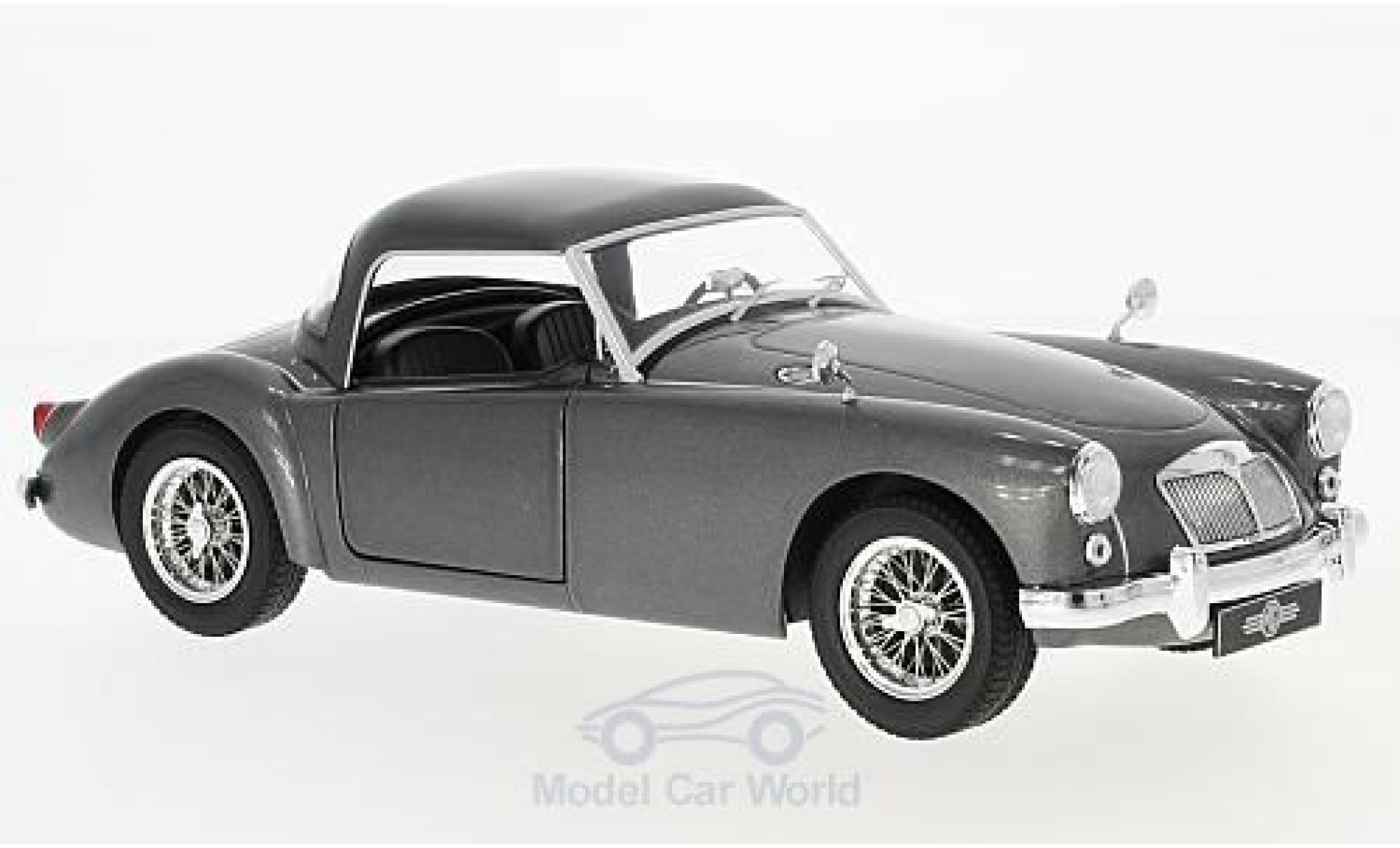 MG A 1/18 Triple 9 Collection MKI 1500 metallic grijs 1957 modelauto