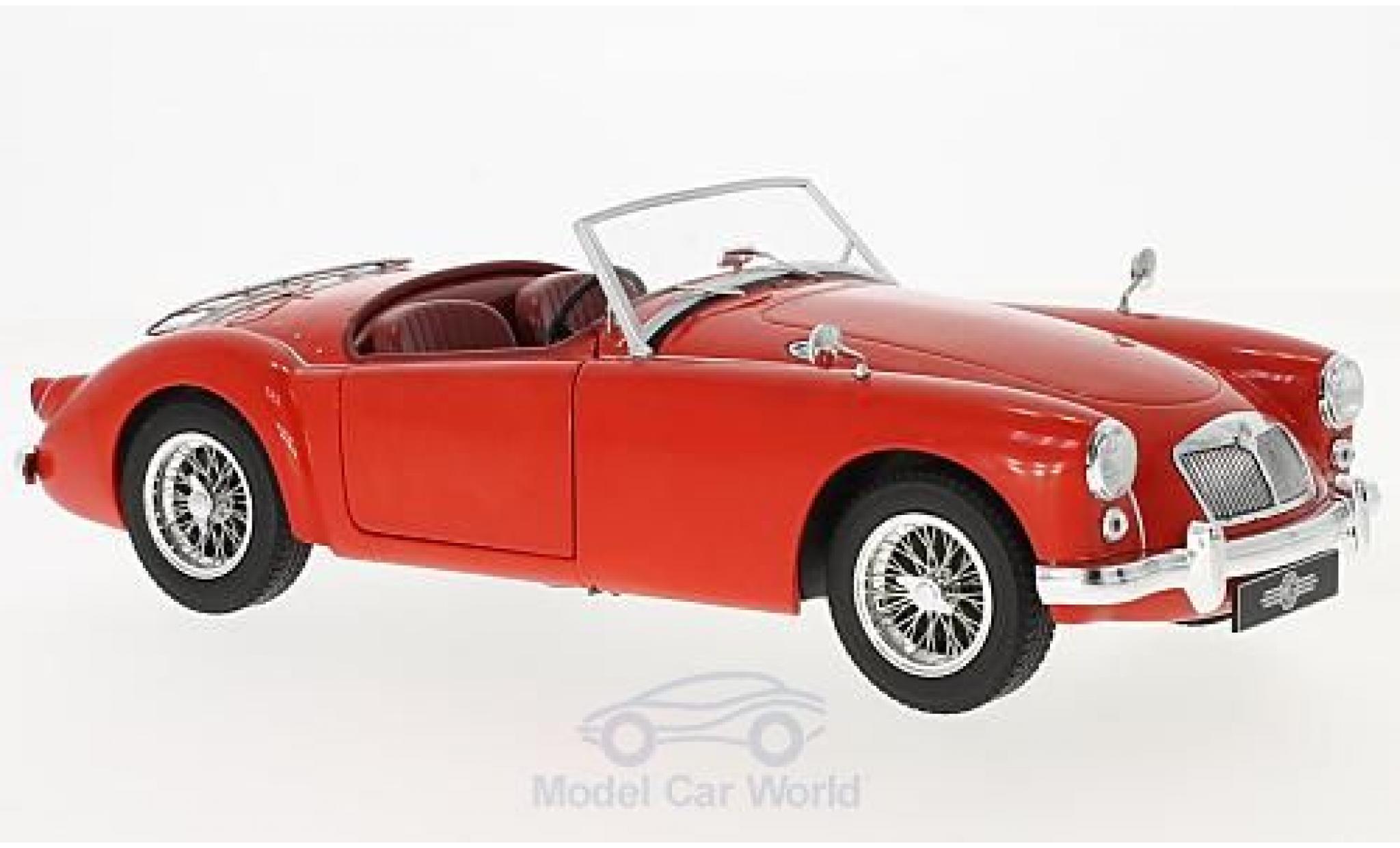 MG A 1/18 Triple 9 Collection MKI 1500 rood RHD 1957 modelauto