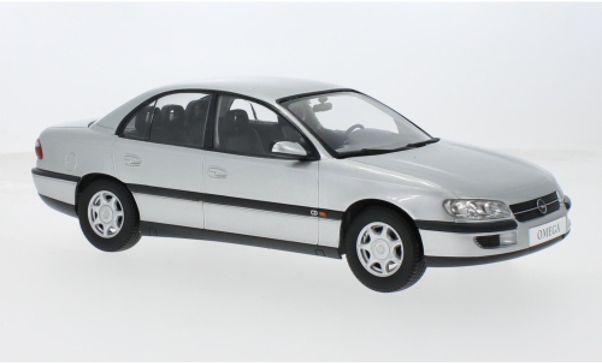 Opel Omega 1/18 Triple 9 Collection B grijs 1996 1:18 modelauto