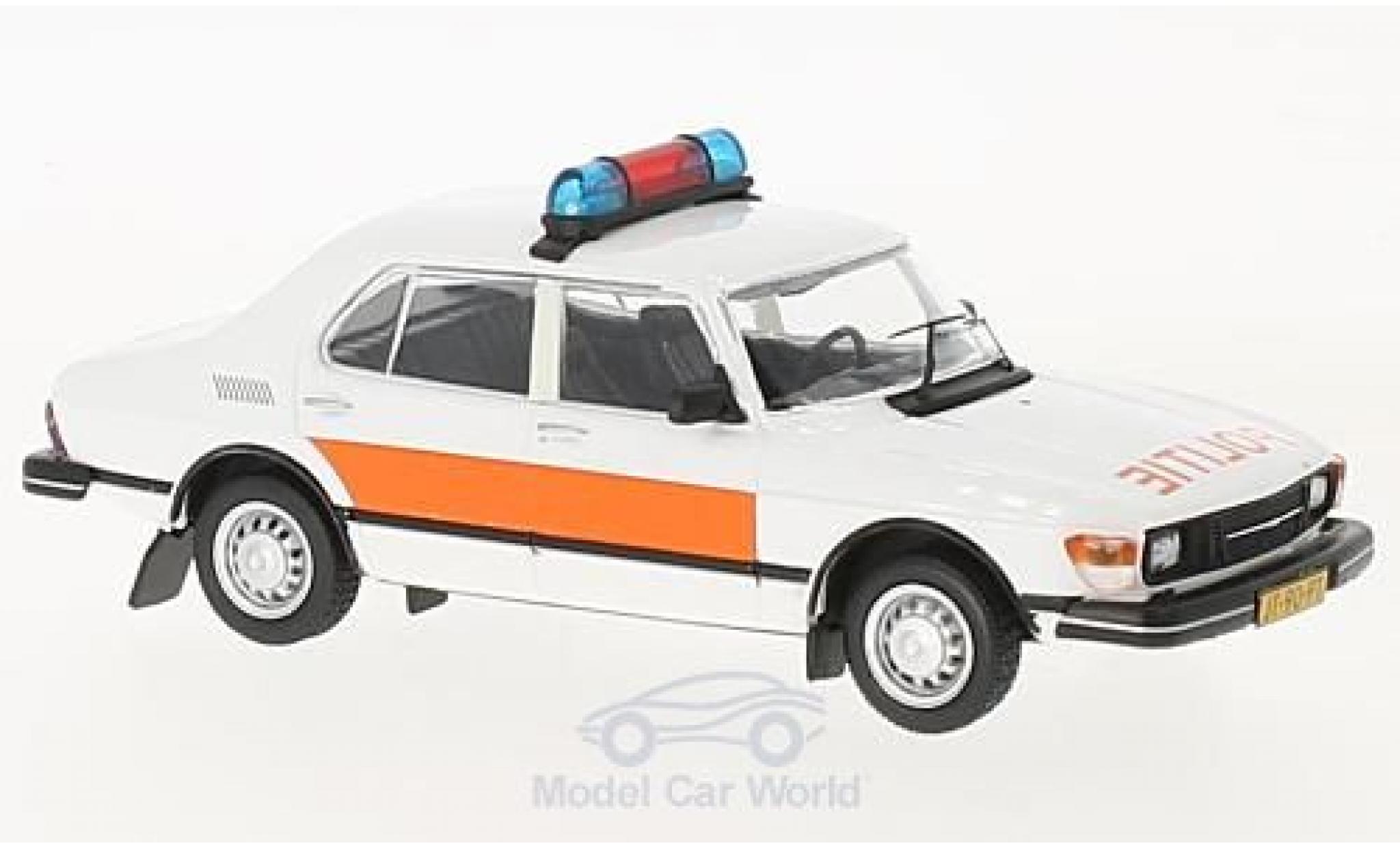 Saab 99 1/43 Triple 9 Collection Gemeente Politie Culemborg (NL) 1983 modelauto