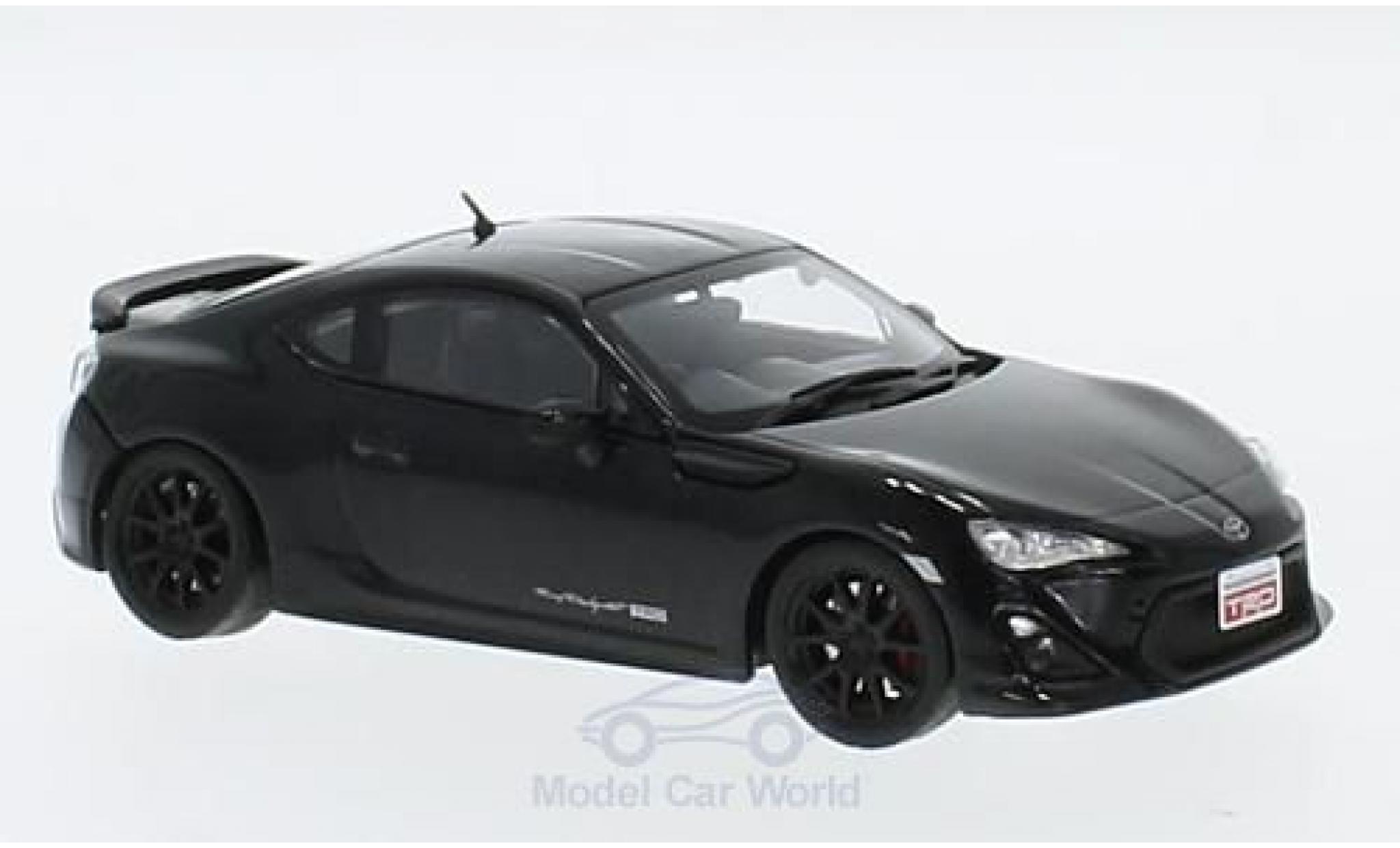Toyota 86 1/43 Triple 9 Collection TRD zwart RHD 2015 modelauto