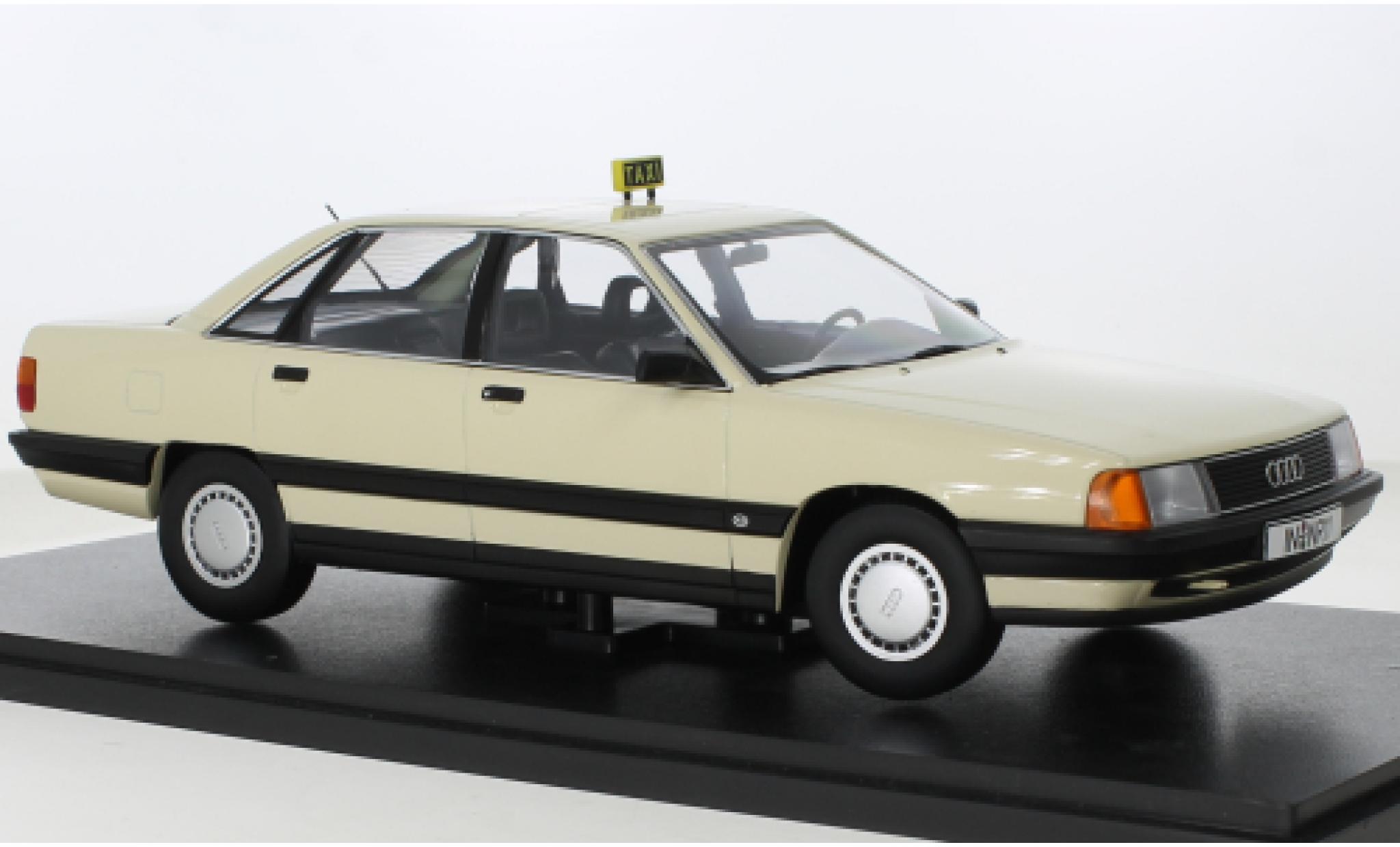 Audi 100 1/18 Triple 9 Collection (C3) Taxi 1989 modelauto