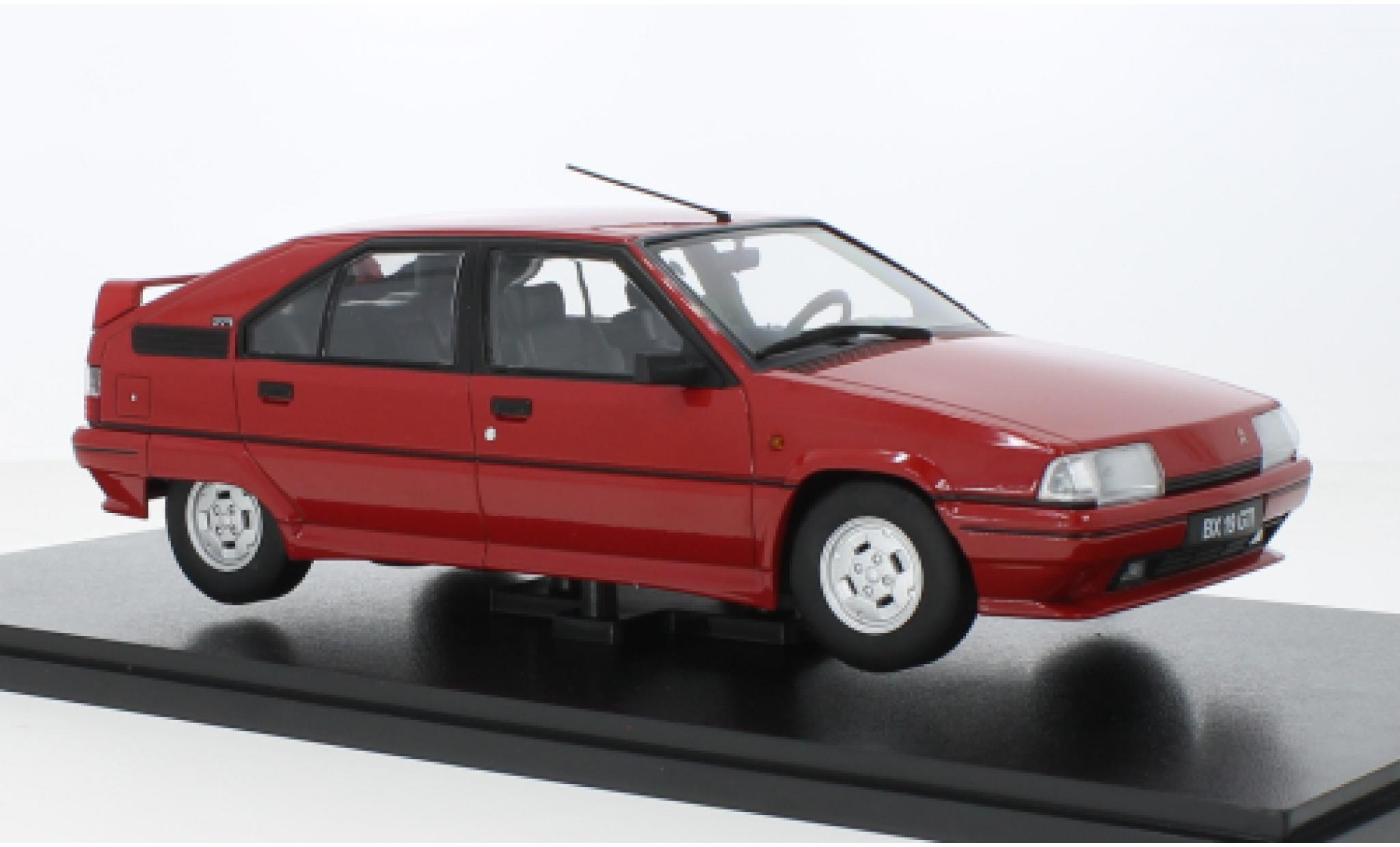 Citroen BX 1/18 Triple 9 Collection GTI rood 1990 modelauto