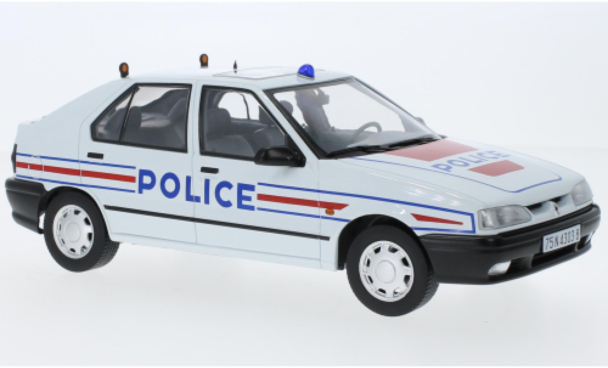 Renault 19 1/18 Triple 9 Collection Politie (F) 96 modelauto