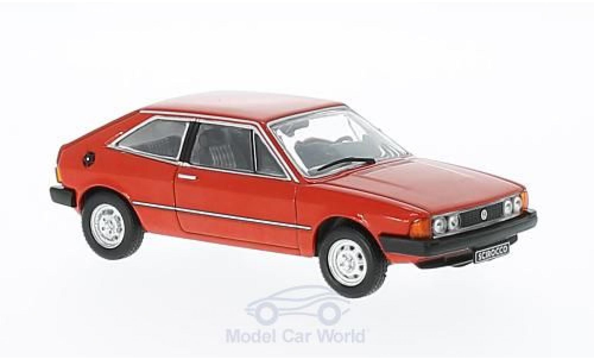 Volkswagen Scirocco 1/43 Triple 9 Collection rood 1980 modelauto
