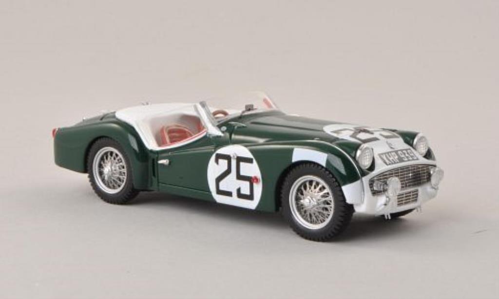 Triumph TR3 S 1/43 Spark S No.25 24h Le Mans 1959 /D.Stoop modelauto