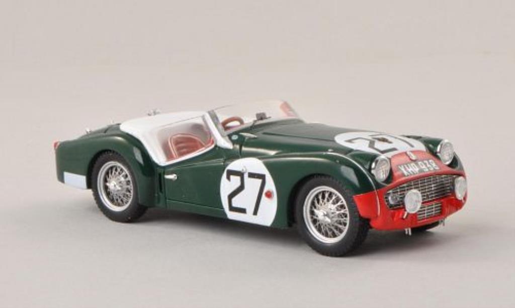 Triumph TR3 S 1/43 Spark S No.27 24h Le Mans 1959 /C.Dubois modelauto