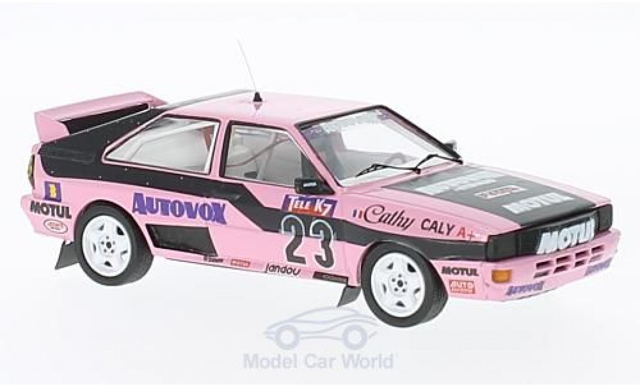 Audi Quattro 1/43 Trofeu quattro No.23 Rallye-Cross Luneville 1987 C.Caly modelauto