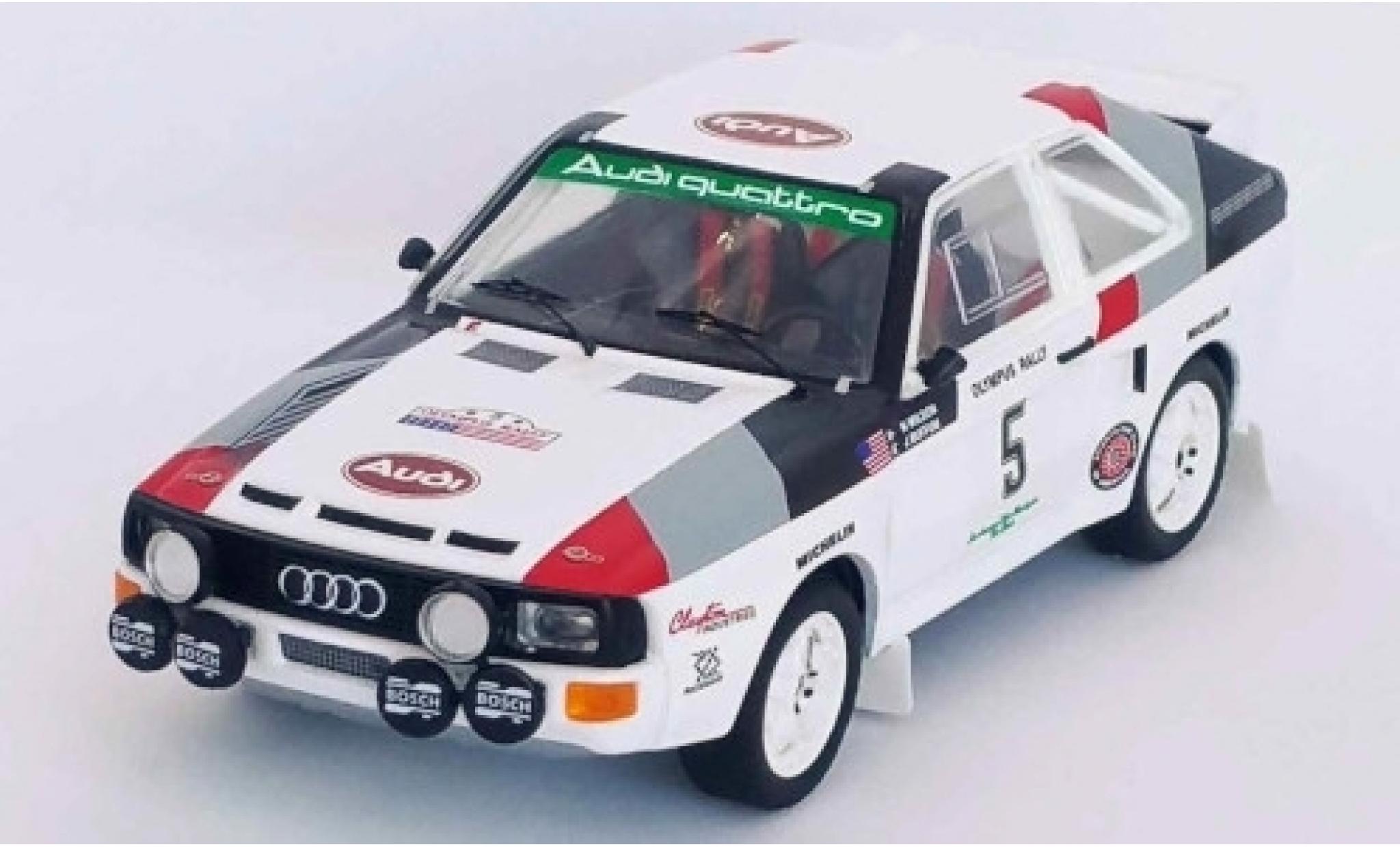 Audi Sport Quattro 1/43 Trofeu Sport quattro No.5 Rallye WM Olympus Rallye 1986 J.Buffum/N.Wilson modelauto