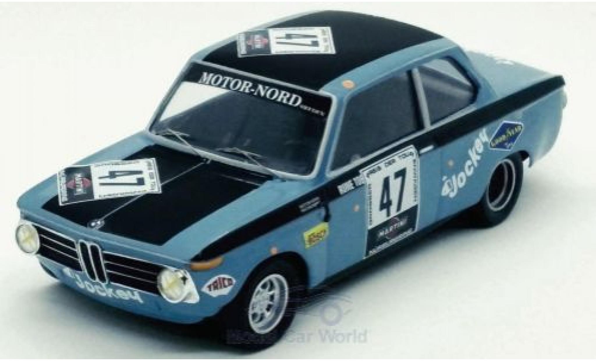 Bmw 2002 1/43 Trofeu ti No.47 N&uuml;rburgring 1971 R.Tobiasson/A.Persson modelauto