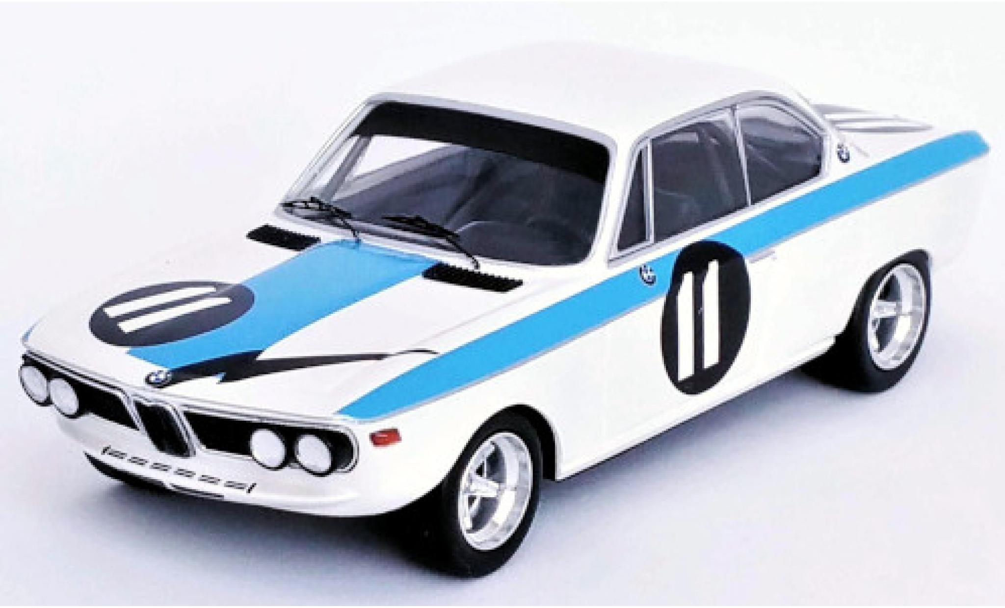 Bmw 2800 1/43 Trofeu CS No.11 6h Nova Lisboa 1970 J.Lampreia/C.Melville modelauto