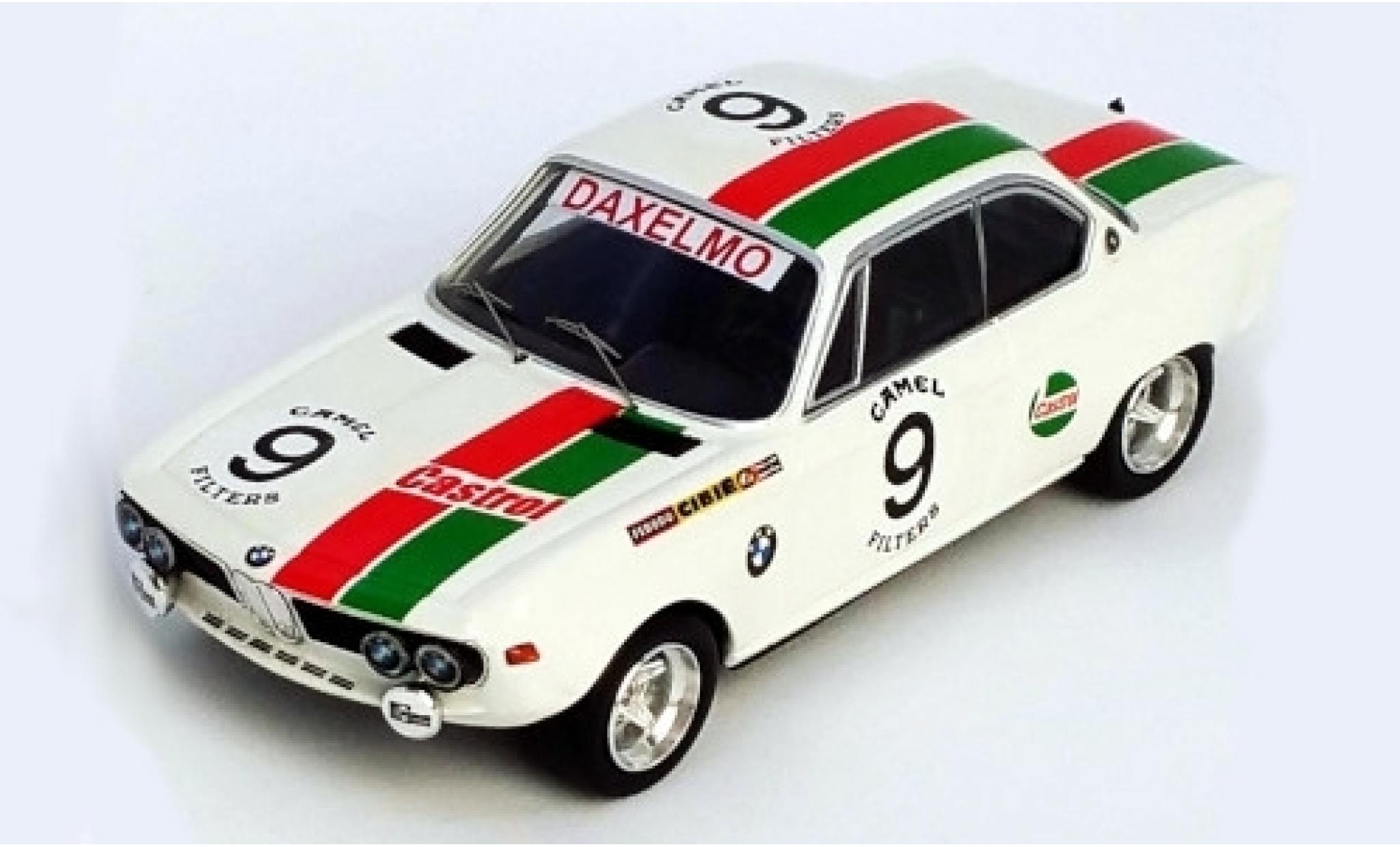Bmw 2800 1/43 Trofeu CS No.9 Castrol 24h Spa 1971 D.Moorkens/J-L.Haxhe modelauto