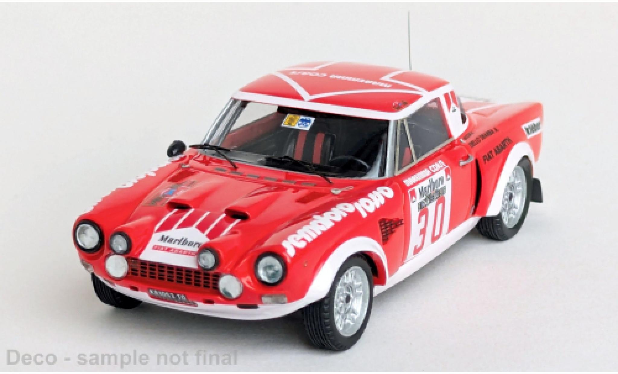 Fiat 124 1/43 Trofeu Abarth Rallye Rally Elba 1976 #30 1:43 modelauto