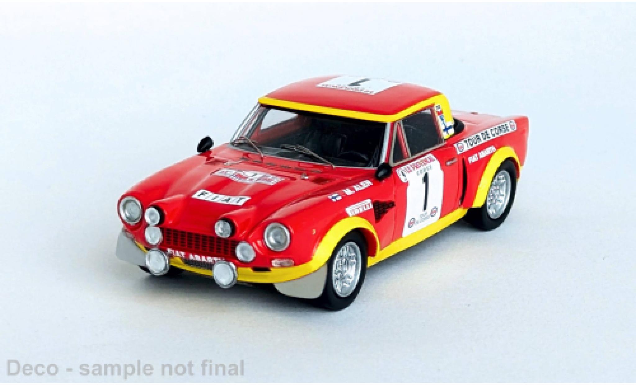Fiat 124 1/43 Trofeu Abarth Tour de Corse 1974 #1 1:43 modelauto