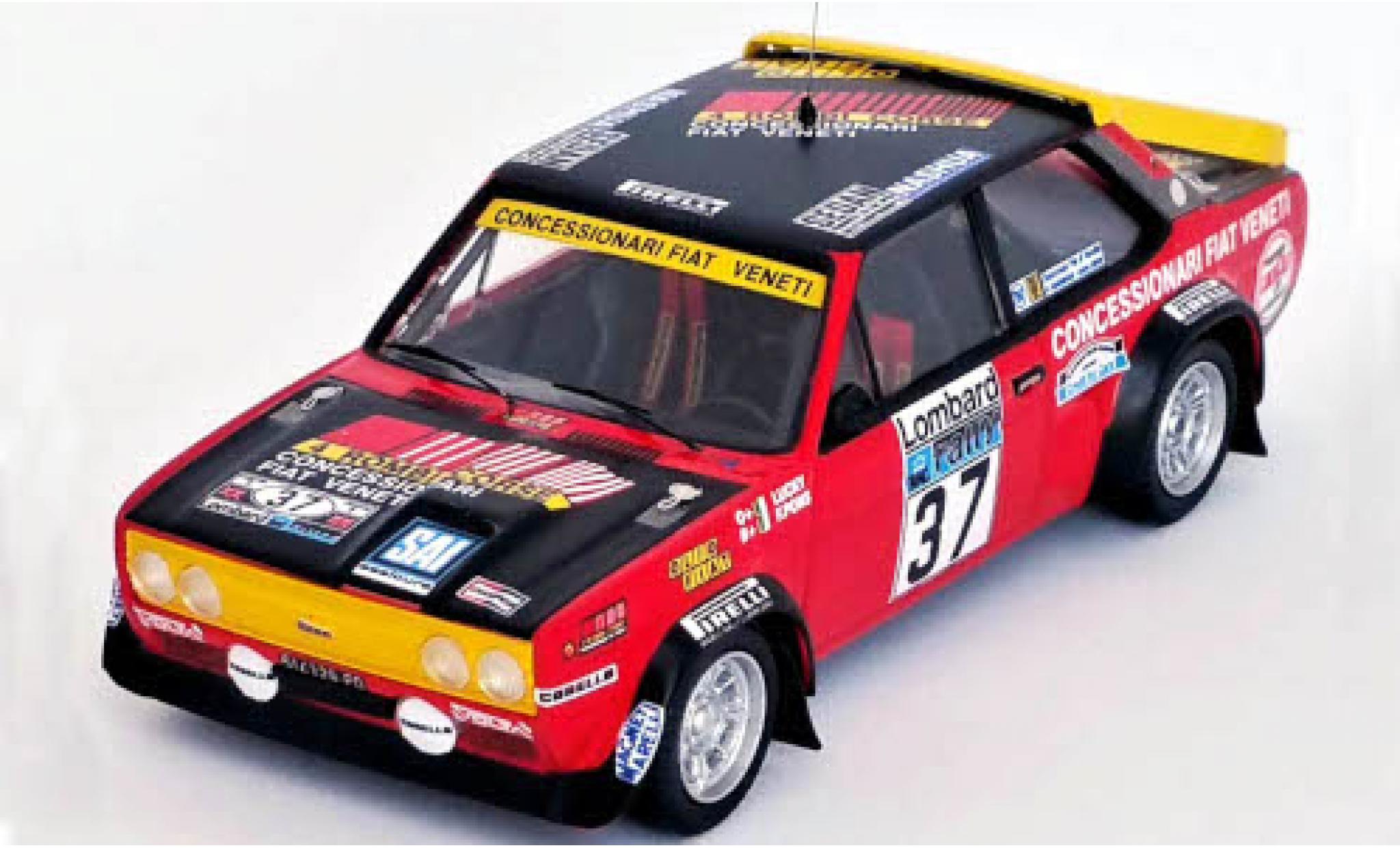 Fiat 131 1/43 Trofeu Abarth No.37 Rallye WM RAC Rallye 1979 L.Battistolli (Lucky)/F.Pons modelauto