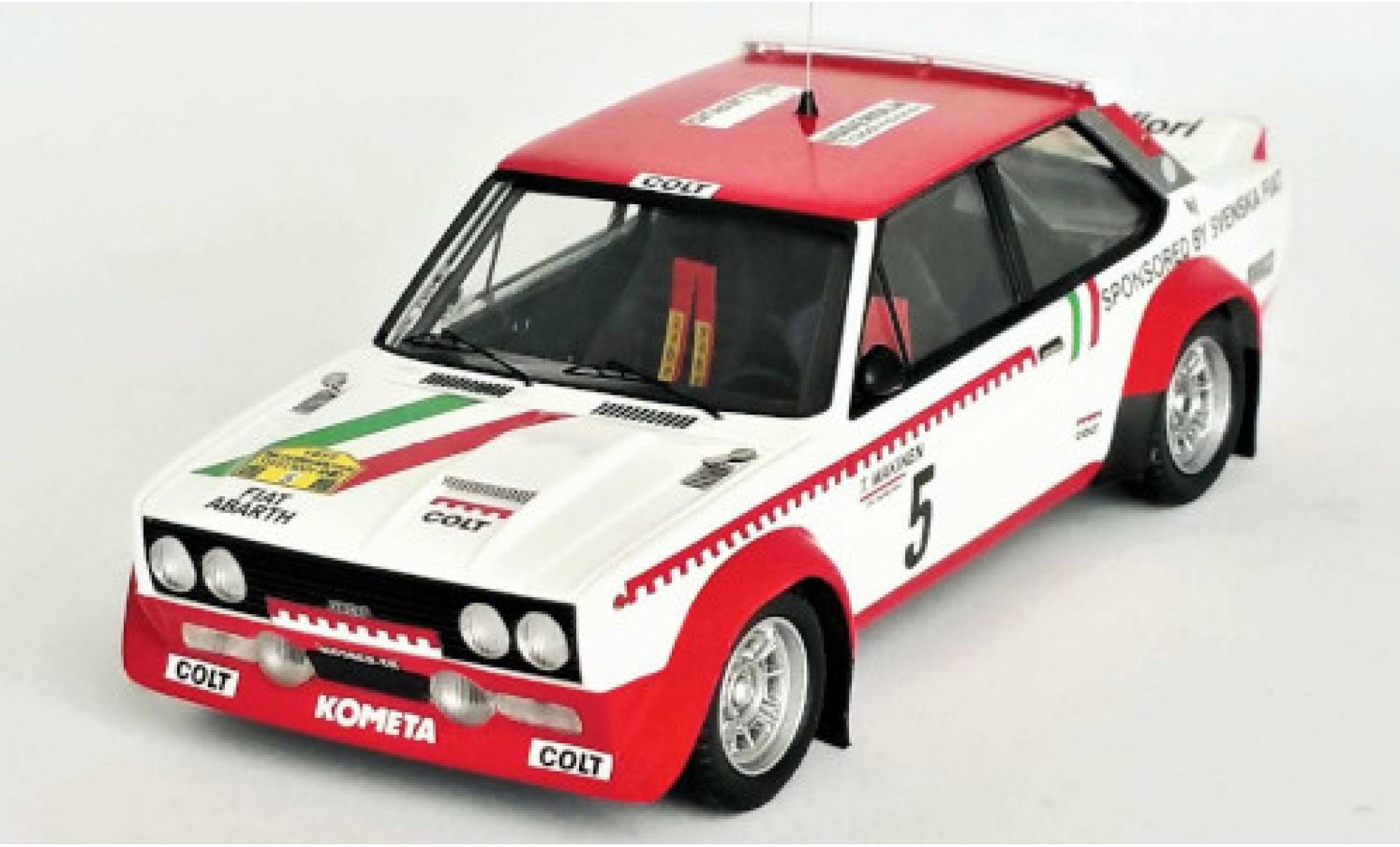 Fiat 131 1/43 Trofeu Abarth No.5 Rally WM Rally Schweden 1977 T.M&auml;kinen/H.Liddon modelauto