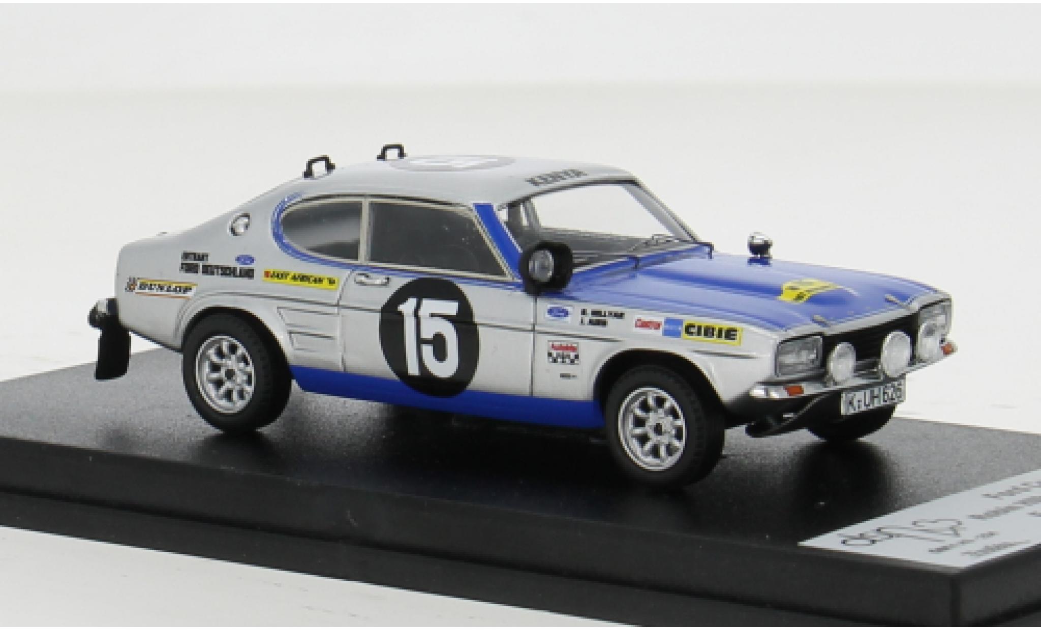 Ford Capri 1/43 Trofeu 2600 East African Safari Rally 1970 #15 1:43 modelauto