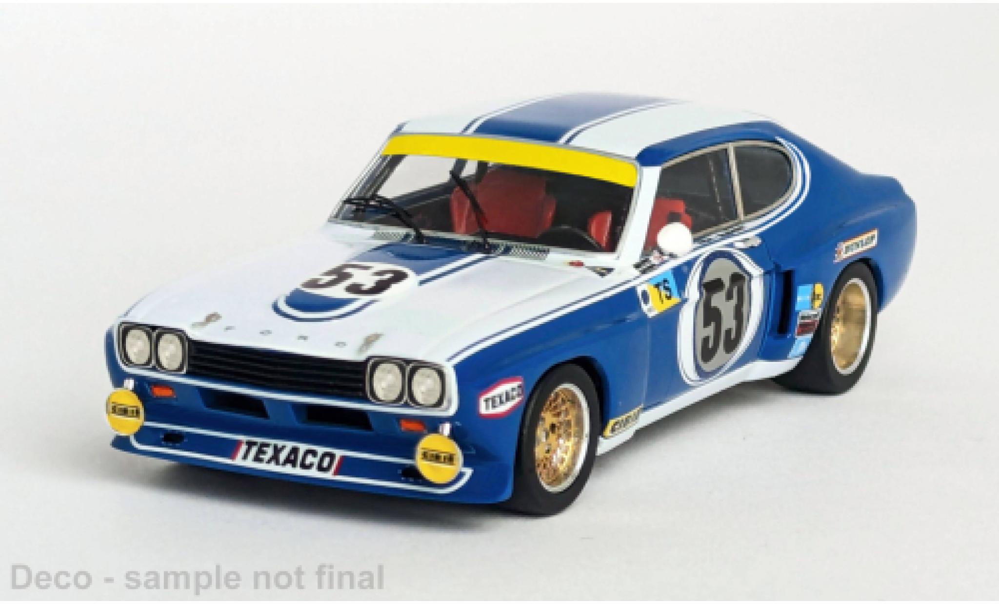 Ford Capri 1/43 Trofeu 2600 LV 24h Le Mans 1973 #53 1:43 modelauto