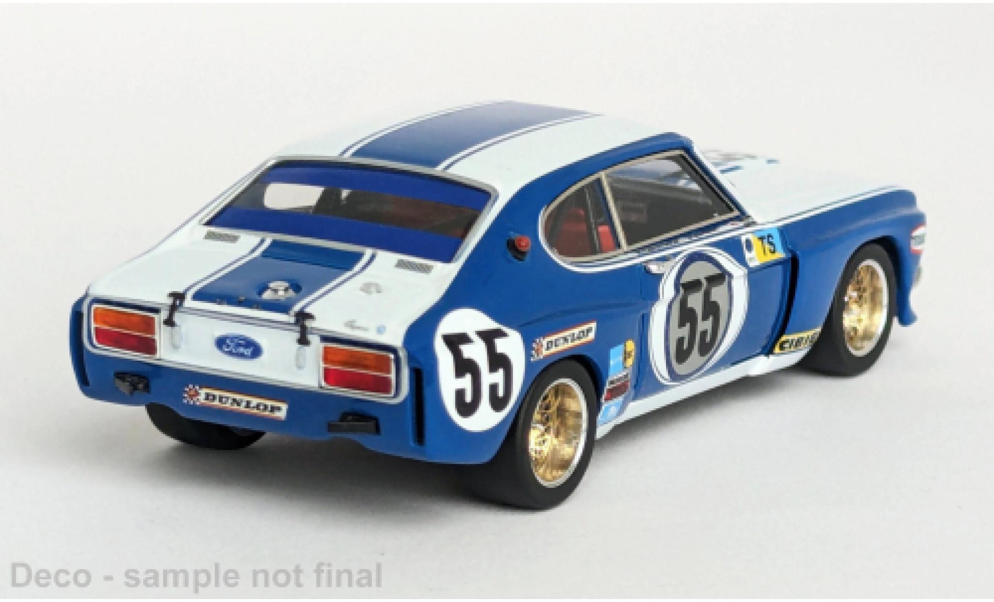 Ford Capri 1/43 Trofeu 2600 LV 24h Le Mans 1973 #55 1:43 modelauto