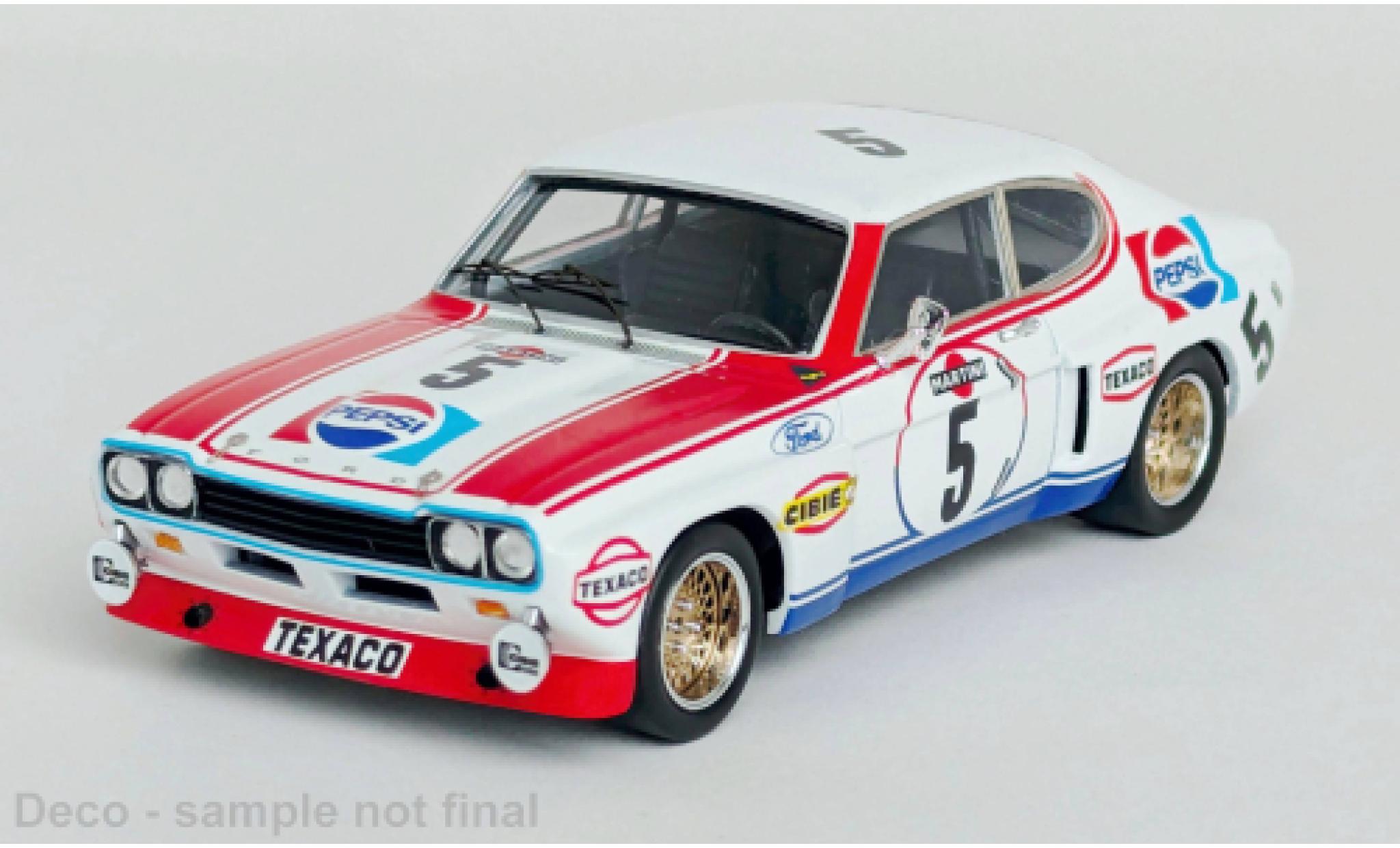 Ford Capri 1/43 Trofeu 2600 RS 24h Spa 1973 #5 1:43 modelauto