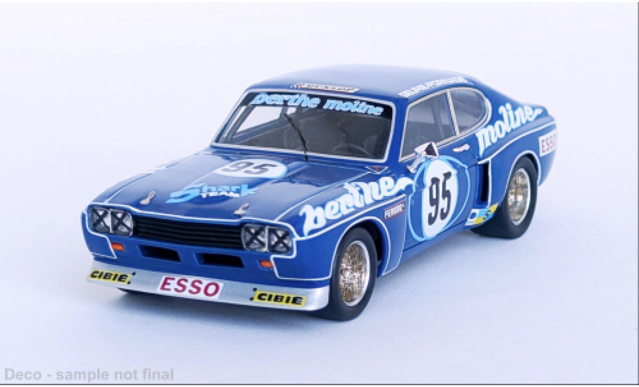 Ford Capri 1/43 Trofeu 2600 RV 24h Le Mans 1975 #95 1:43 modelauto