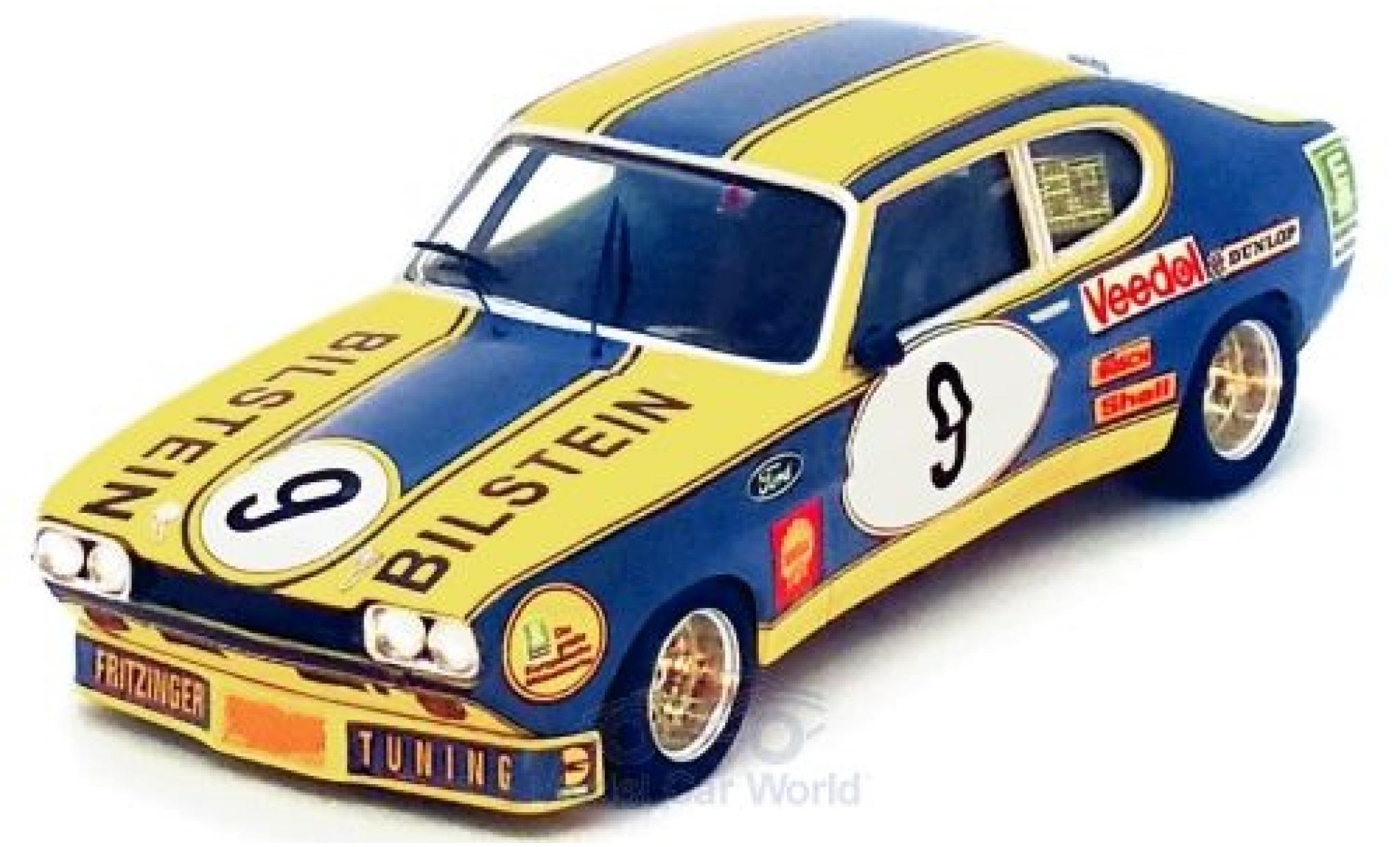 Ford Capri 1/43 Trofeu MK I RS 2600 No.9 Bilstein 6h N&uuml;rburgring 1973 K.Fritzinger/H.Heyer modelauto