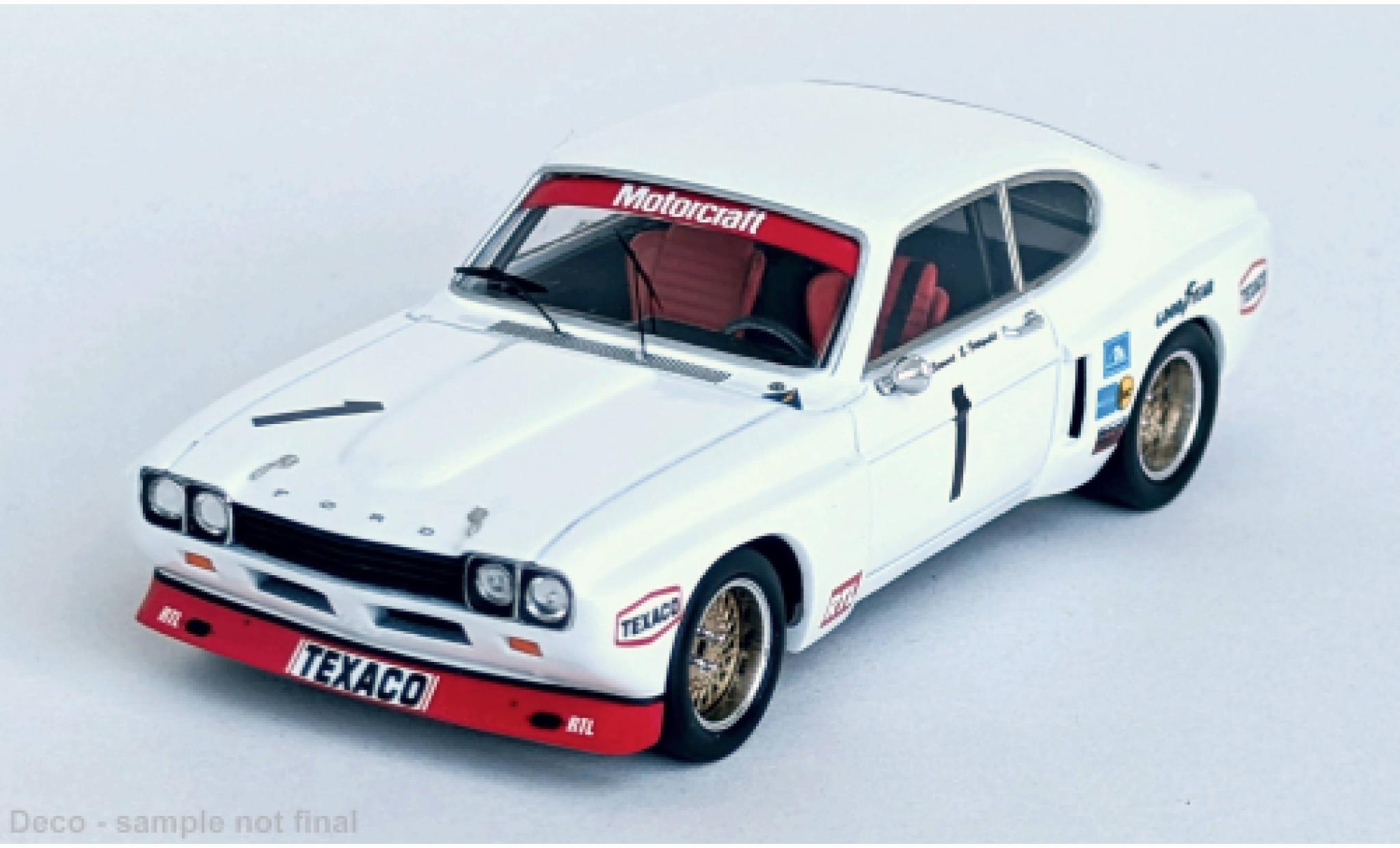 Ford Capri 1/43 Trofeu RS 2600 6h N&uuml;rburgring 1973 #1 1:43 modelauto