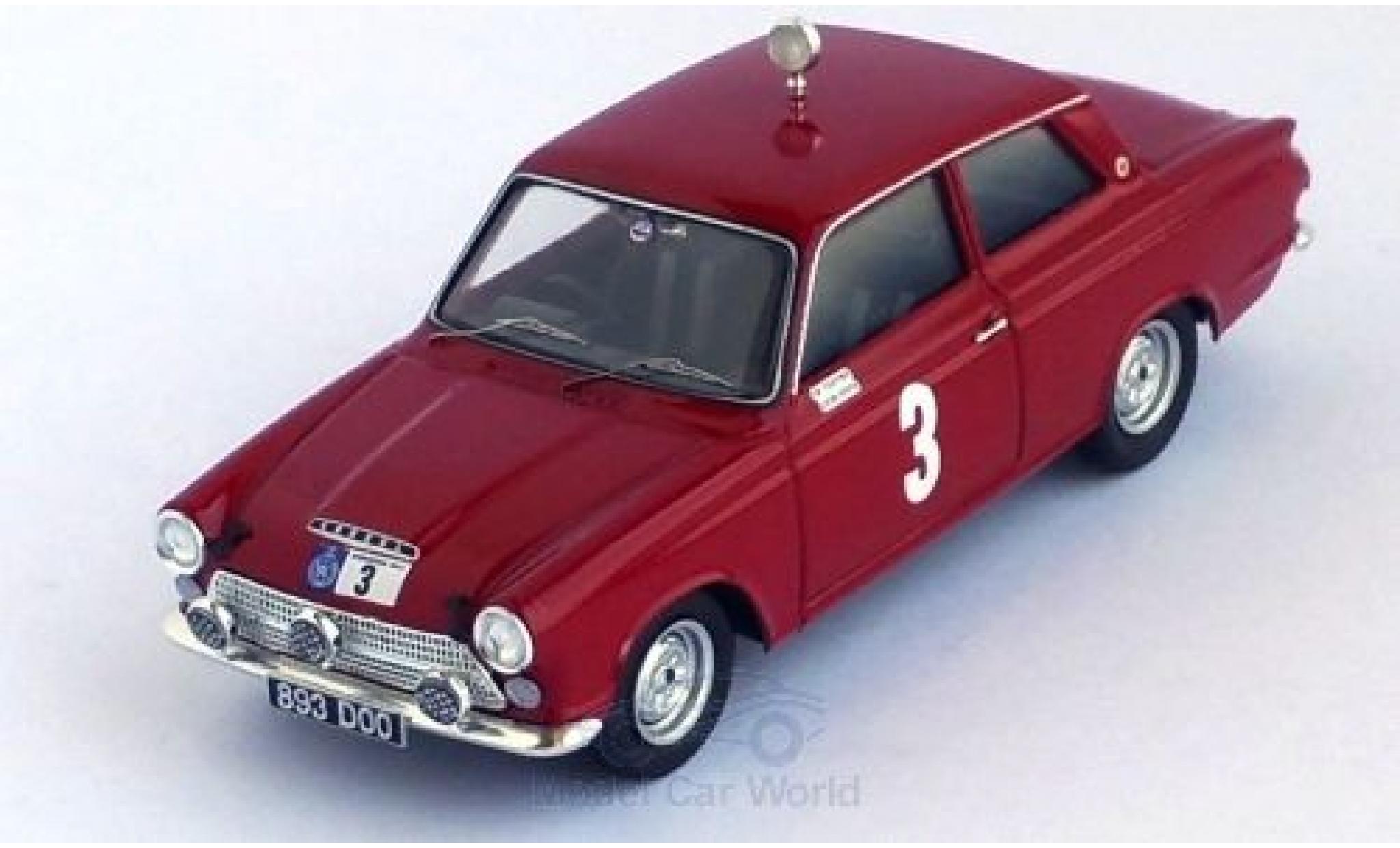 Ford Cortina 1/43 Trofeu MKI GT RHD No.3 RAC Rallye 1964 V.Elford/D.Stone modelauto