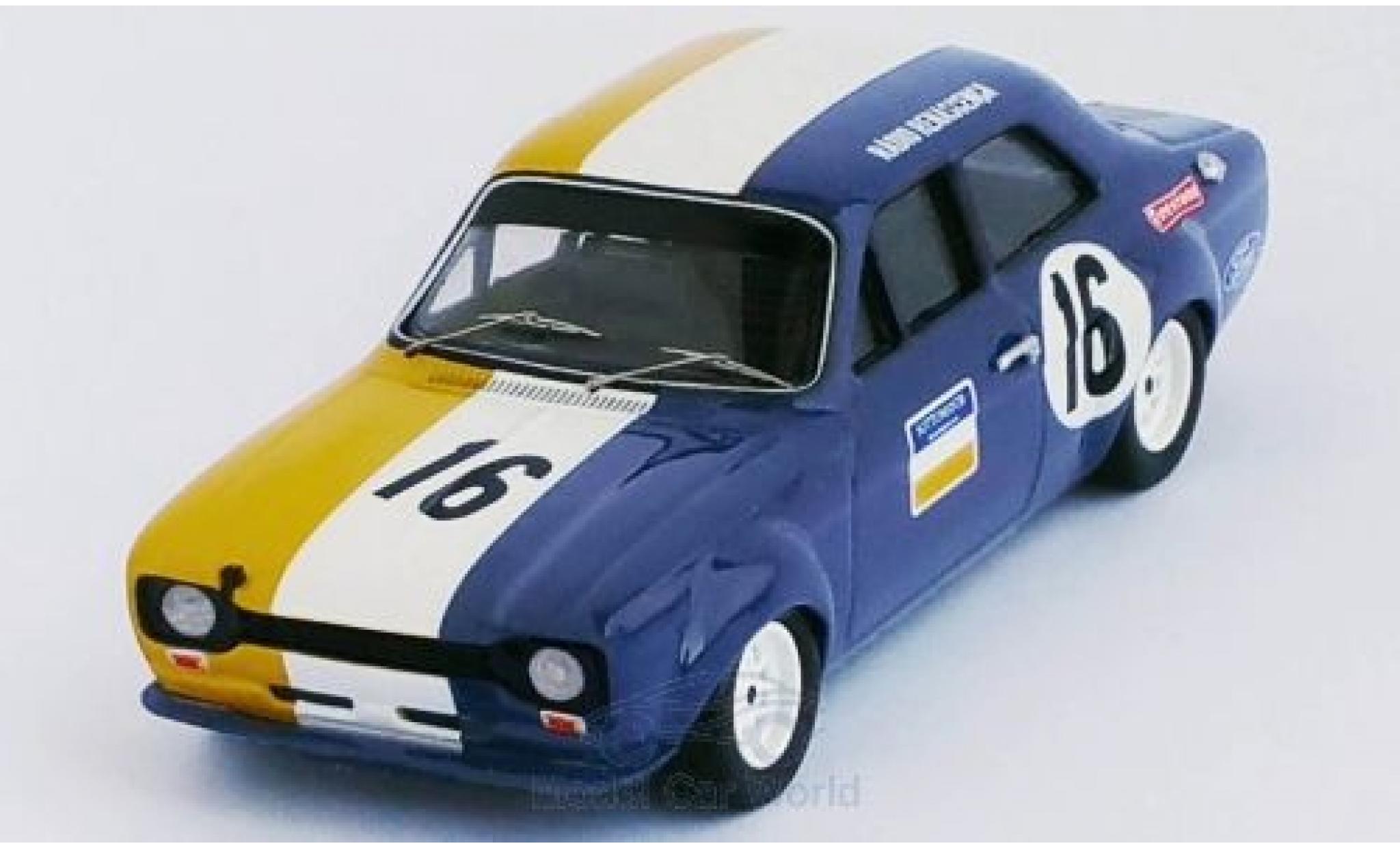 Ford Escort 1/43 Trofeu MK I RHD No.16 Vila Real 1972 D.Sa Nogueira modelauto