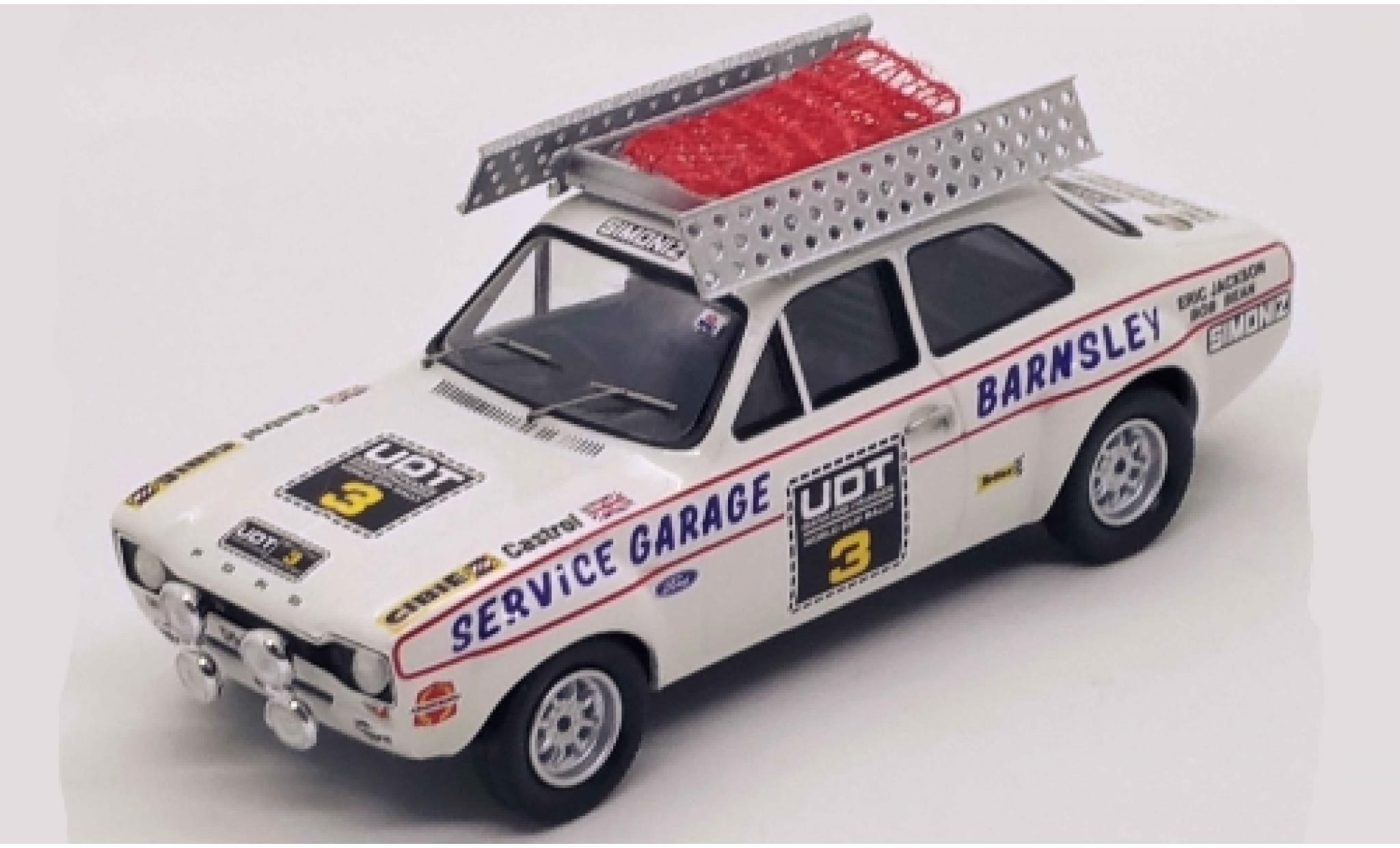 Ford Escort 1/43 Trofeu MK I RHD No.3 World Cup Rally 1974 E.Jackson/R.Bean modelauto