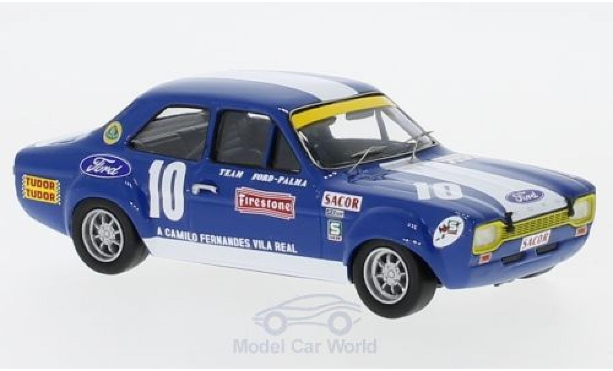 Ford Escort 1/43 Trofeu MK I TC No.10 Vila Real 1969 A.Peixinho modelauto