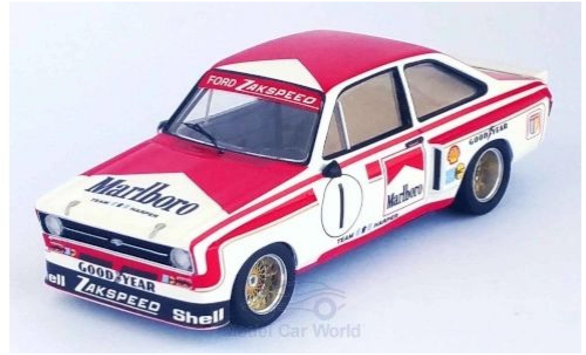 Ford Escort 1/43 Trofeu MK II No.1 Zakspeed Marlboro Macau 1975 H.Heyer modelauto