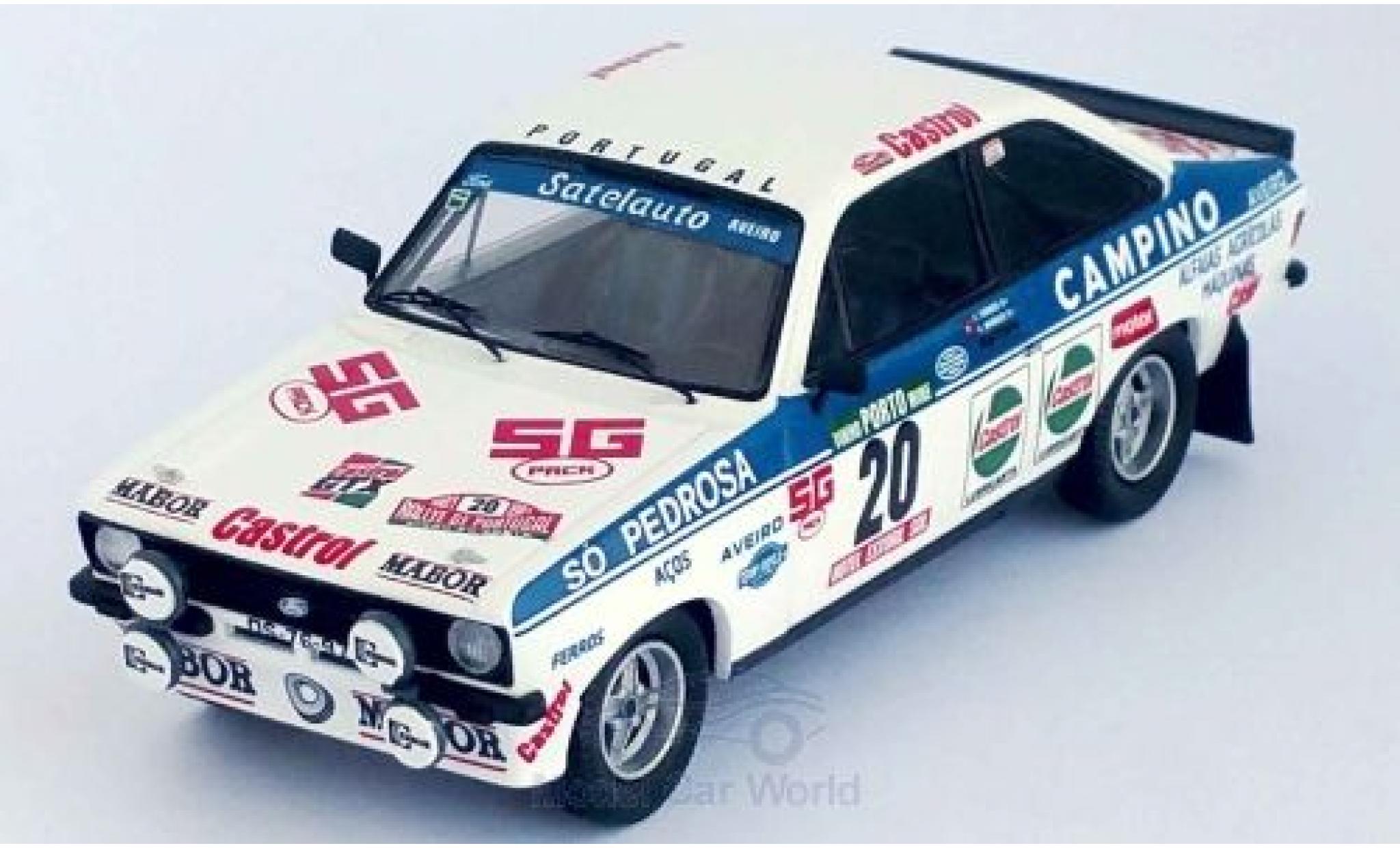 Ford Escort 1/43 Trofeu MK II No.20 Rallye WM Rally Portugal 1981 C.Torres/A.Morais modelauto