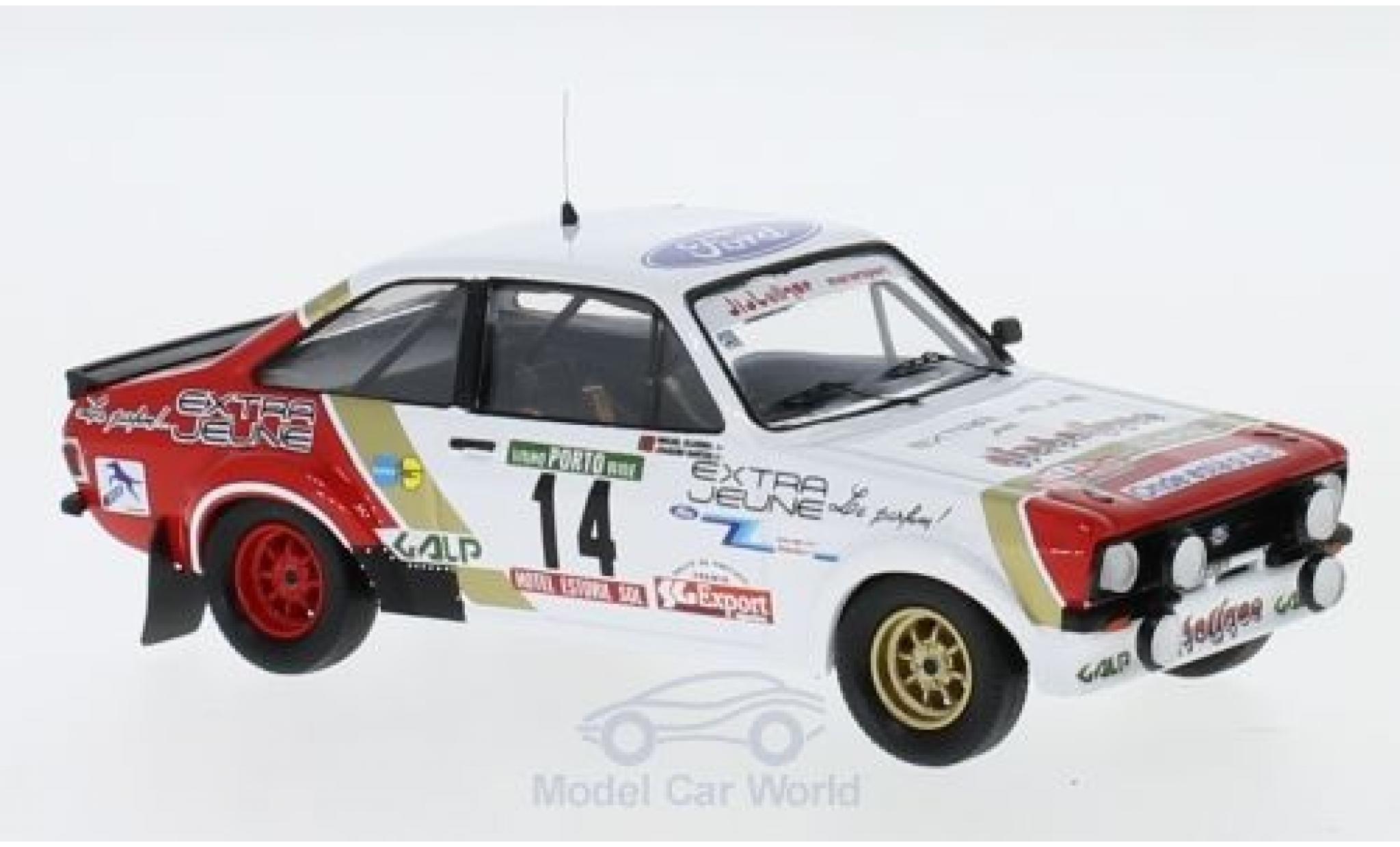Ford Escort 1/43 Trofeu MK II RS 1800 No.14 Diabolique Motorsport Rallye WM Rallye Portugal 1984 J.Santos/M.Oliveira modelauto