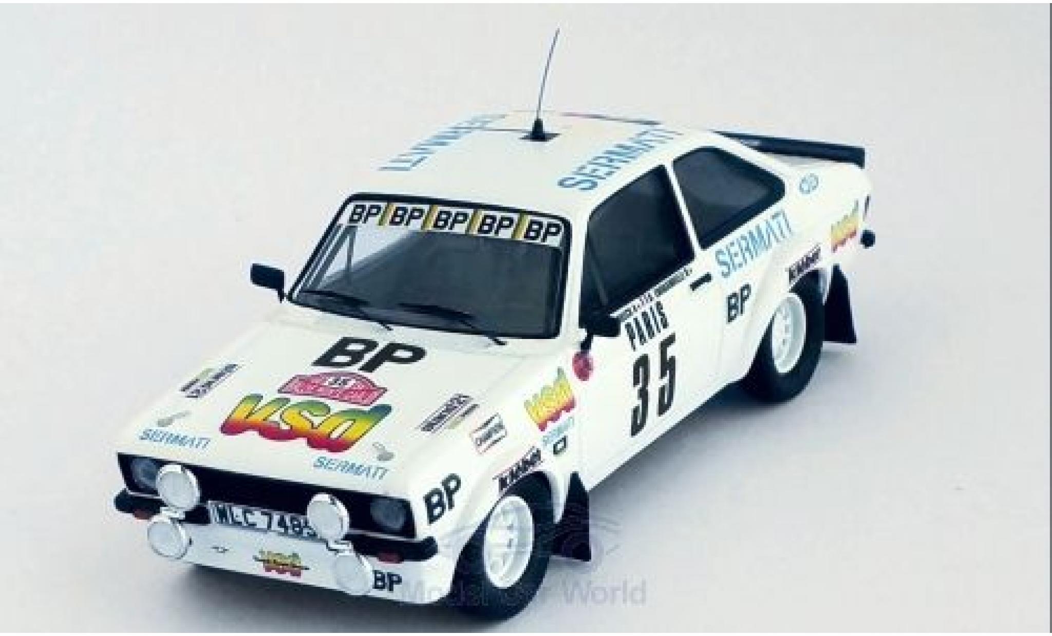 Ford Escort 1981 1/43 Trofeu MK II RS 1800 No.35 vsd Rallye WM Rallye Monte Carlo 1981 D.Snobeck/D.Emmanuelli modelauto