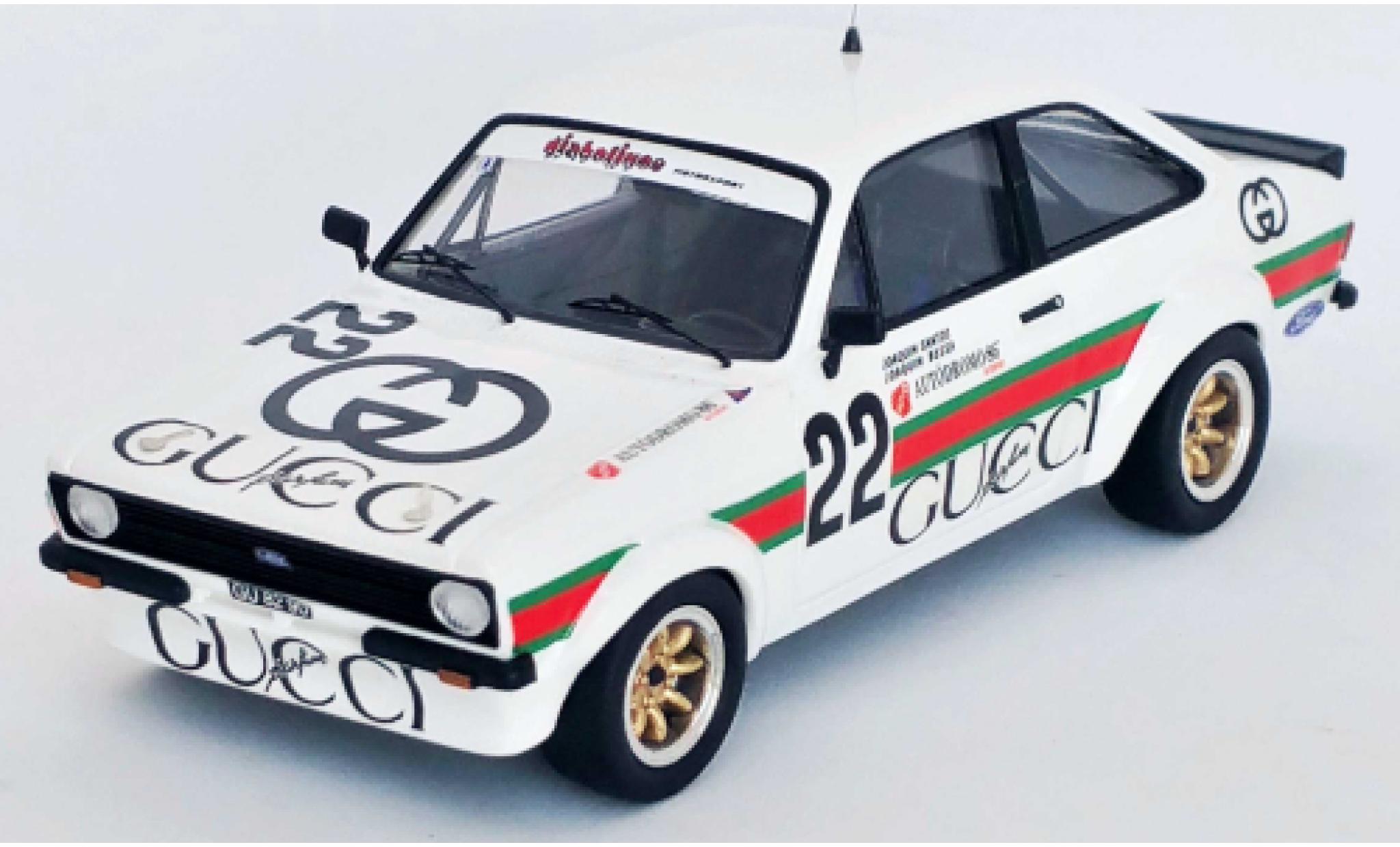 Ford Escort 1/43 Trofeu MK2 No.22 Autocal-Novauto Estoril 1985 J.Santos/J.Bessa modelauto