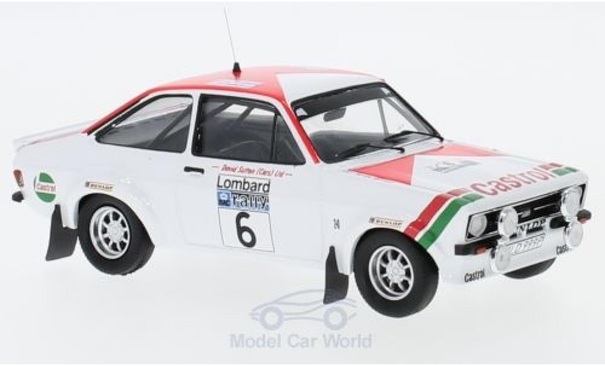 Ford Escort 1/43 Trofeu MK2 RS 1800 No.6 Marlboro Rallye WM RAC Rallye 1978 mit Decals A.Vatanen/O.Bryant modelauto
