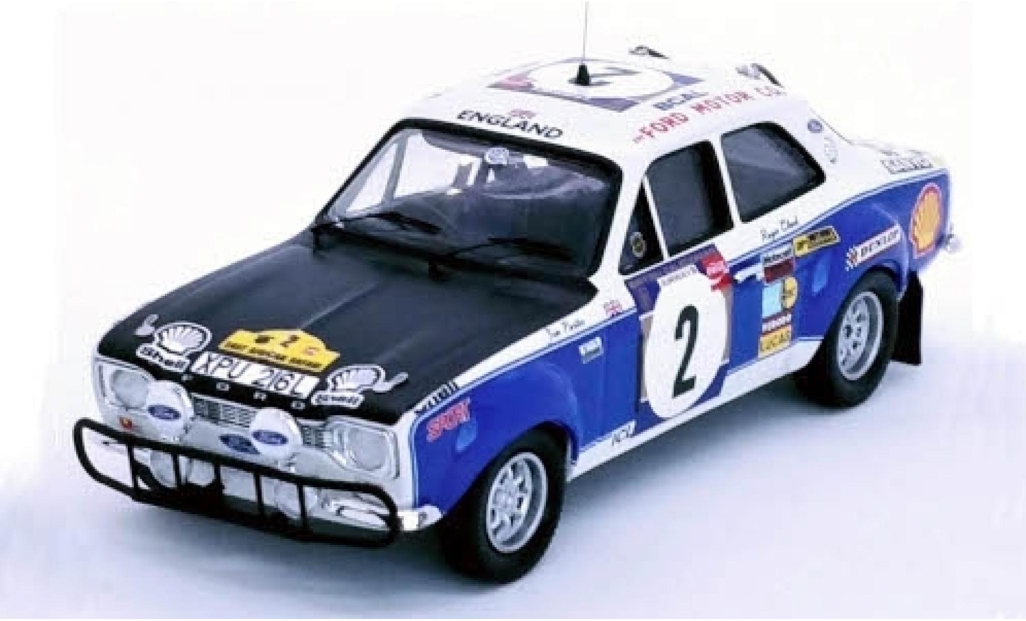 Ford Escort 1/43 Trofeu MkI RS 1600 RHD No.2 Rallye WM East African Safari Rally 1973 R.Clark/J.Porter modelauto
