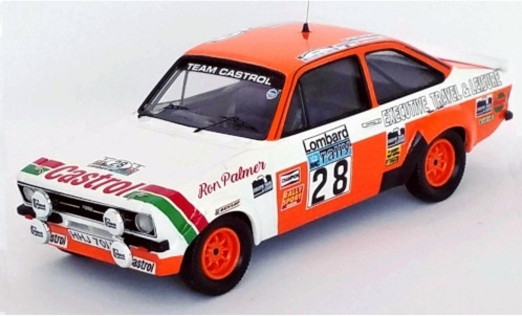 Ford Escort 1/43 Trofeu MkII RHD No.28 Team Castrol Castrol RAC Rally 1978 M.Wilson/R.Palmer modelauto