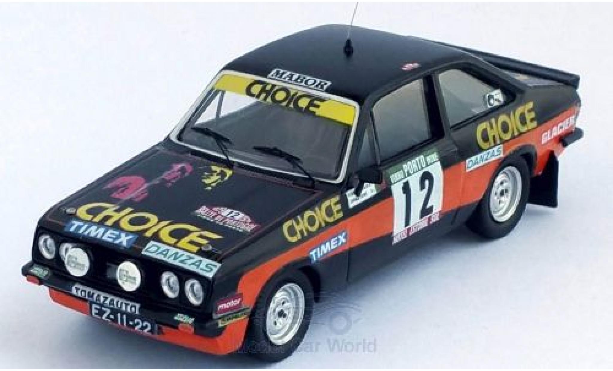 Ford Escort 1/43 Trofeu MKII RS 2000 No.12 Rallye WM Rally Portugal 1979 G.Salvi/J.Cirne modelauto