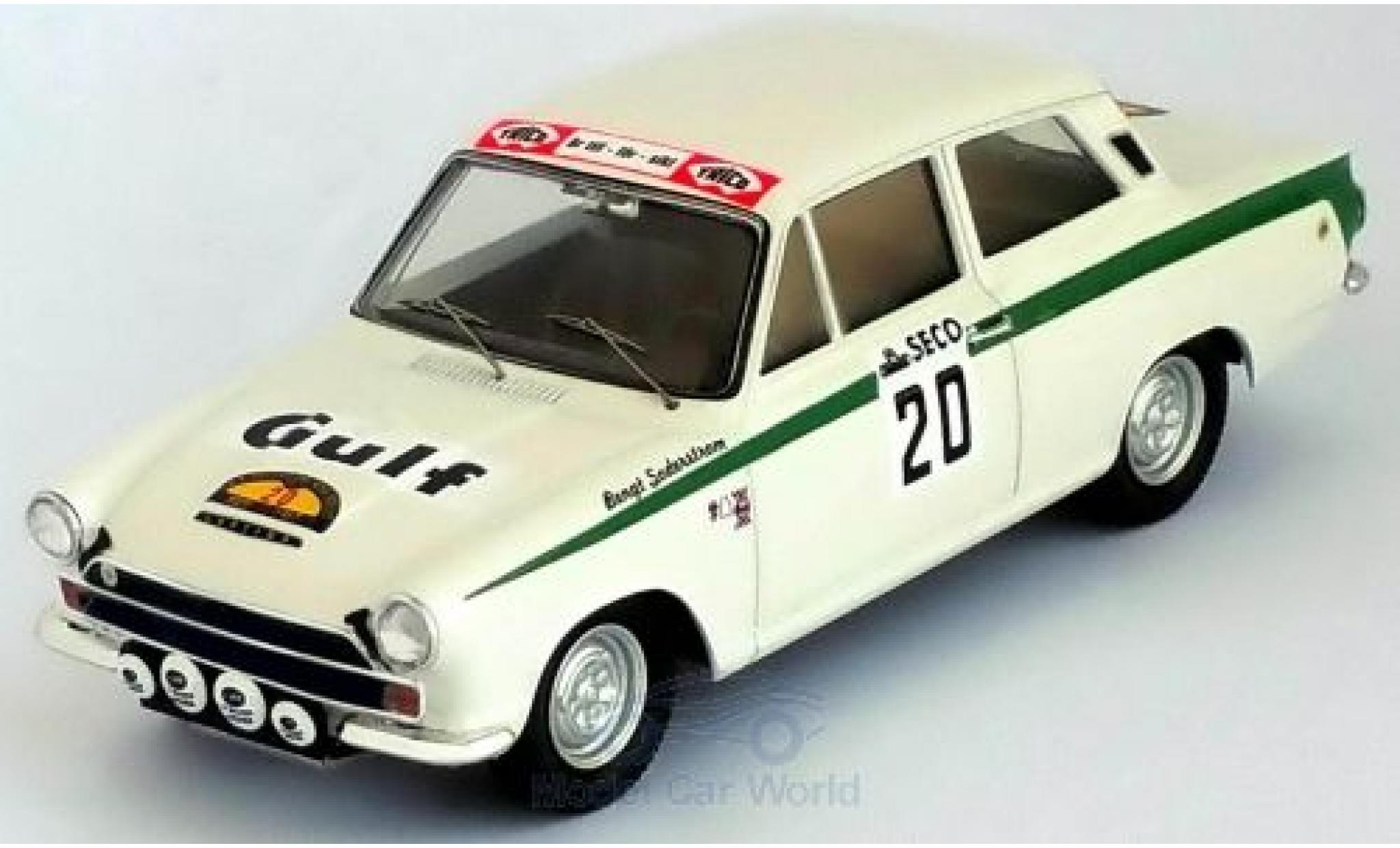 Ford Lotus 1/43 Trofeu Cortina No.20 Rallye Schweden 1967 B.S&ouml;derstr&ouml;m/G.Palm modelauto