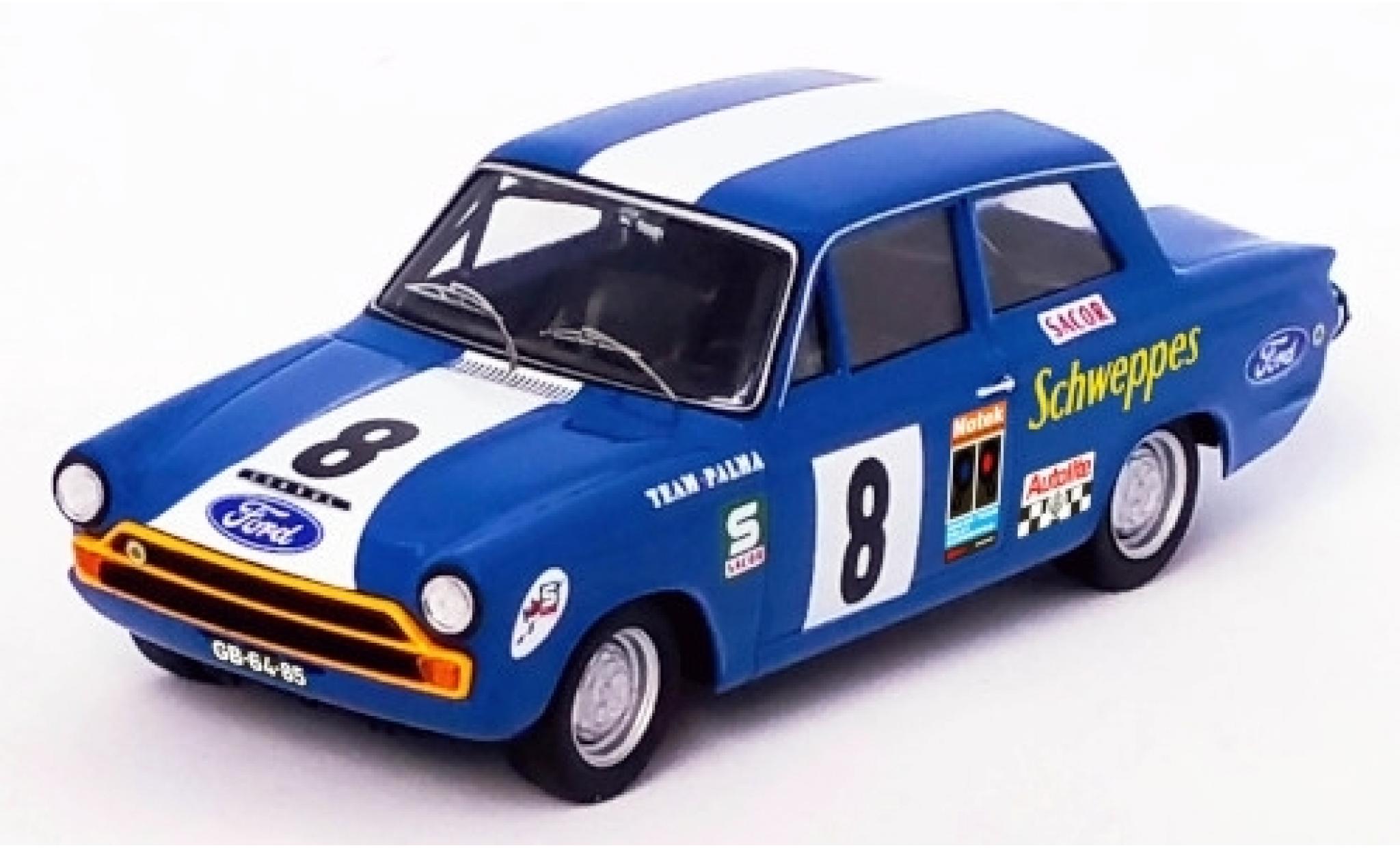 Ford Lotus 1/43 Trofeu Cortina No.8 Team Palma Montes Claros 1969 F.Santos modelauto