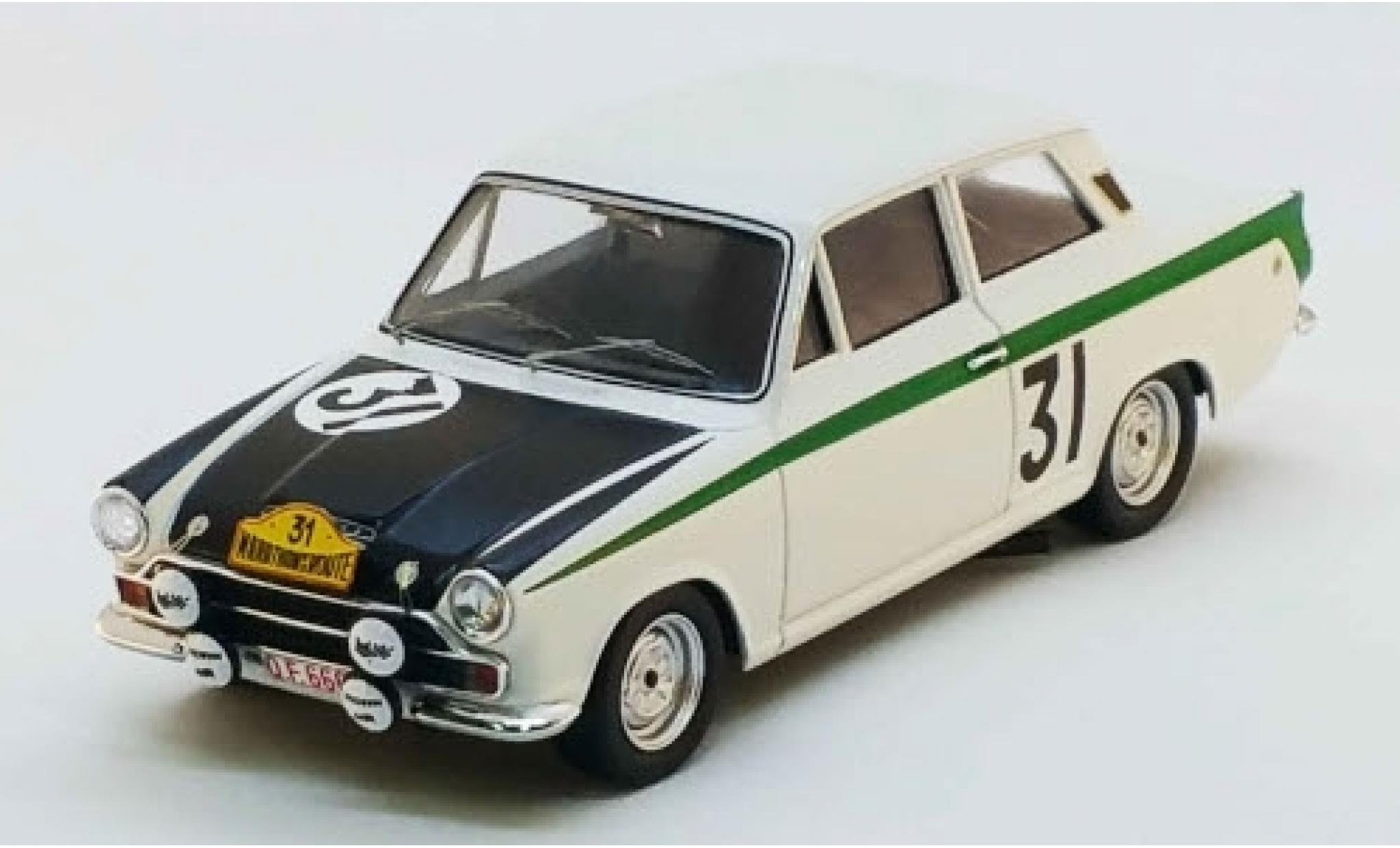 Ford Lotus 1/43 Trofeu Cortina RHD No.31 Marathon de la Route 1966 J.Ickx/G.Staepelaere modelauto
